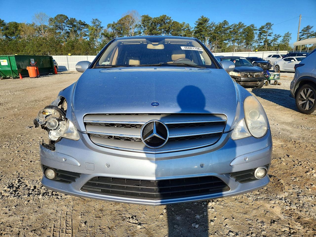 2008 Mercedes-benz R 350 Blue vin: 4JGCB56E38A071704