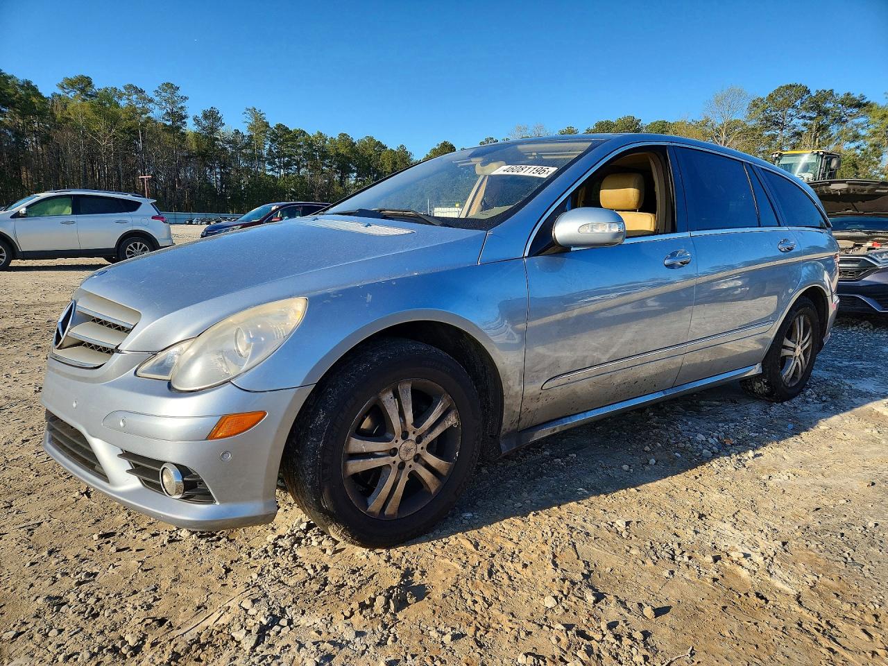 2008 Mercedes-benz R 350 Blue vin: 4JGCB56E38A071704