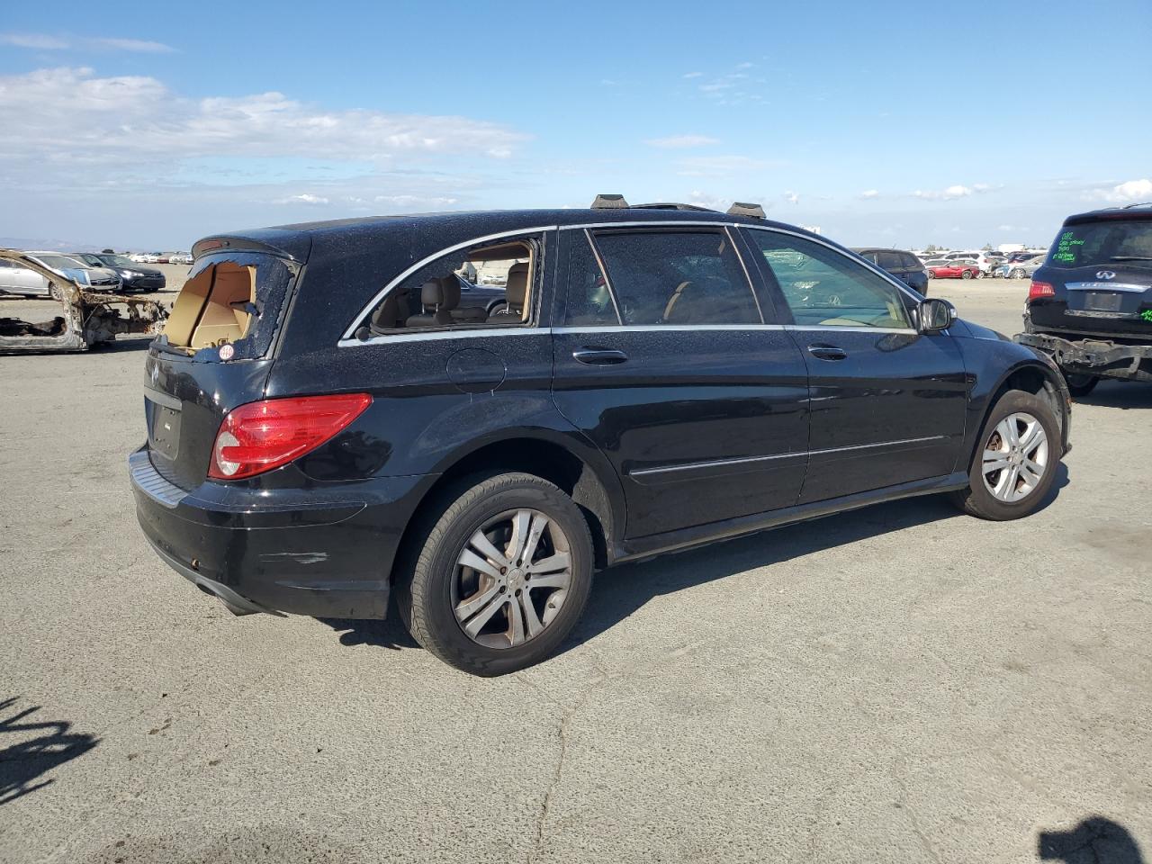 2008 Mercedes-benz R 350 Black vin: 4JGCB56E48A077253