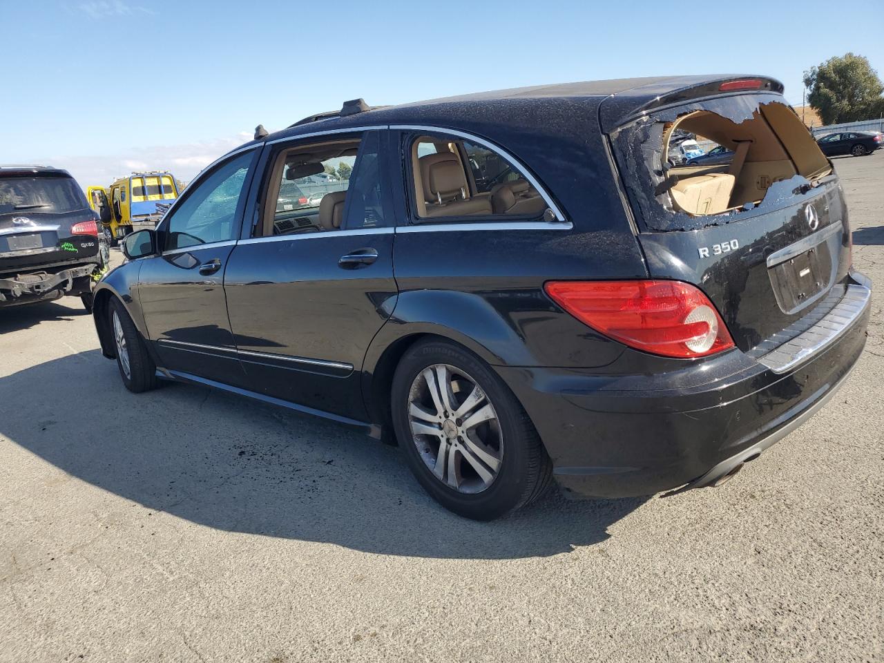2008 Mercedes-benz R 350 Black vin: 4JGCB56E48A077253