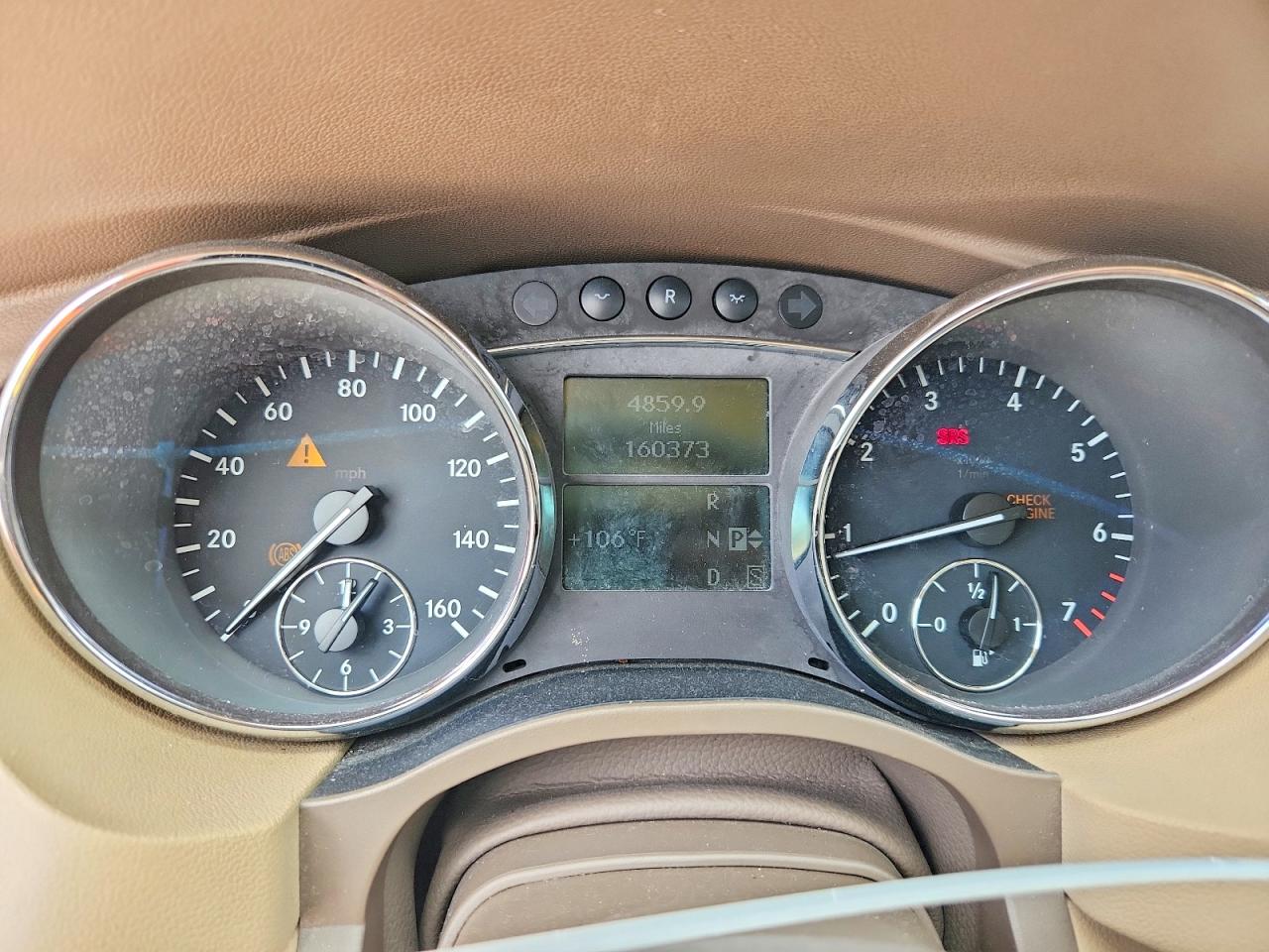 2008 Mercedes-benz R 350 White vin: 4JGCB56E68A064326
