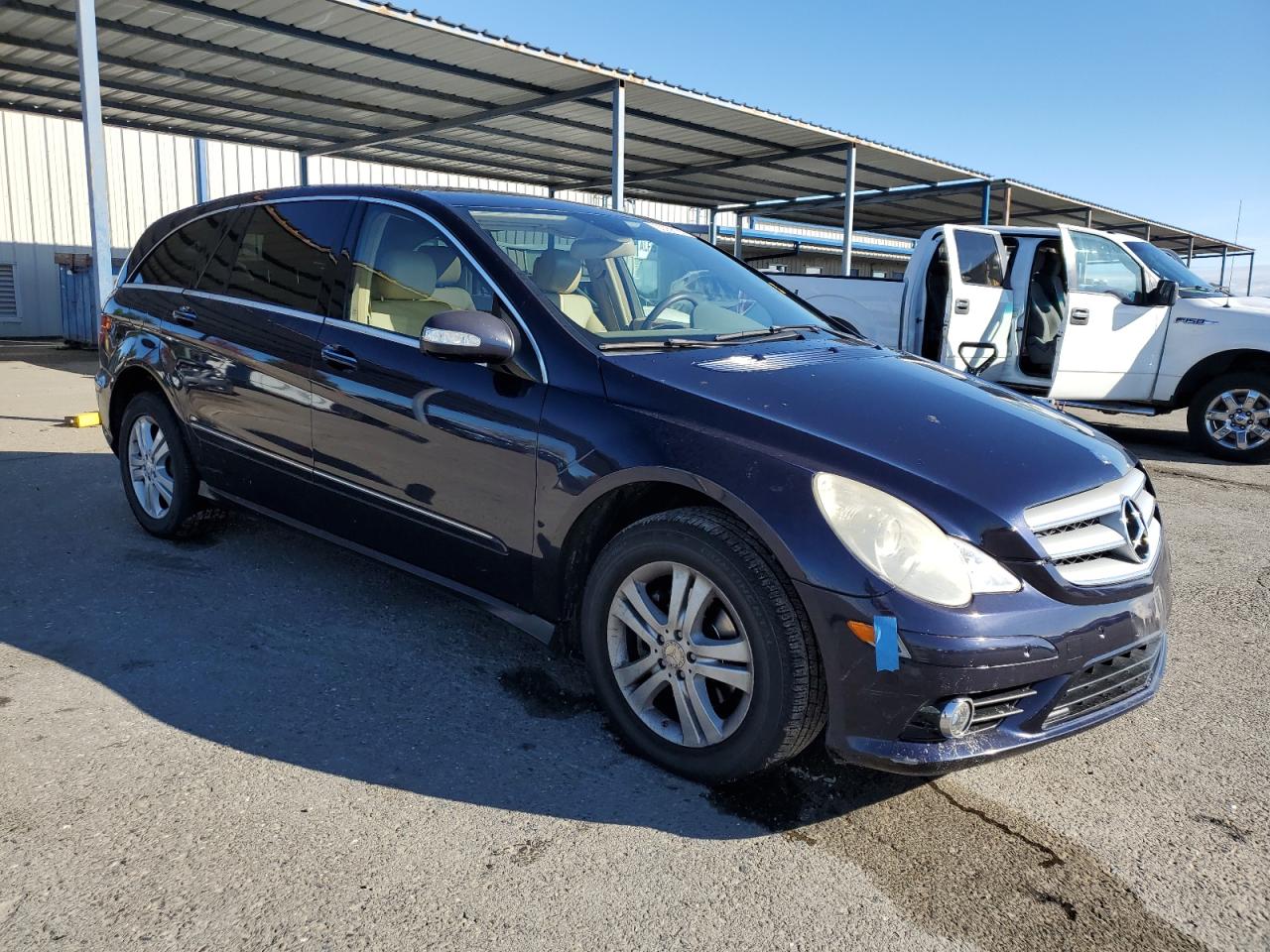 2008 Mercedes-benz R 350 Blue vin: 4JGCB56EX8A067665