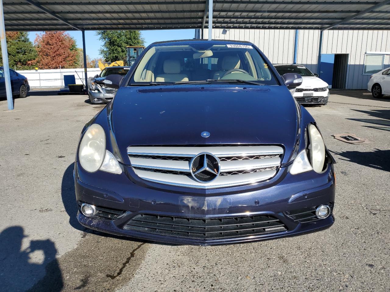 2008 Mercedes-benz R 350 Blue vin: 4JGCB56EX8A067665