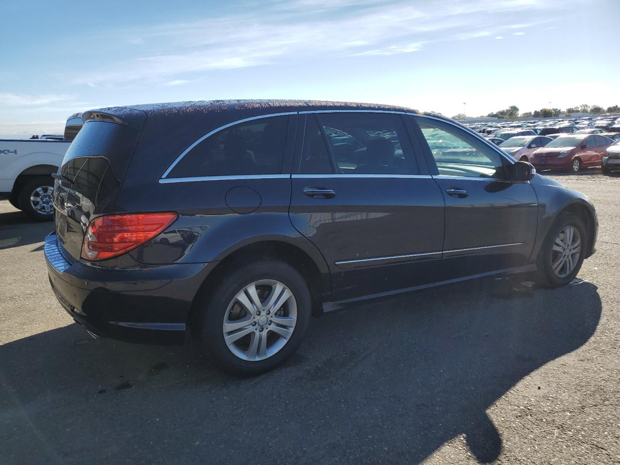 2008 Mercedes-benz R 350 Blue vin: 4JGCB56EX8A067665
