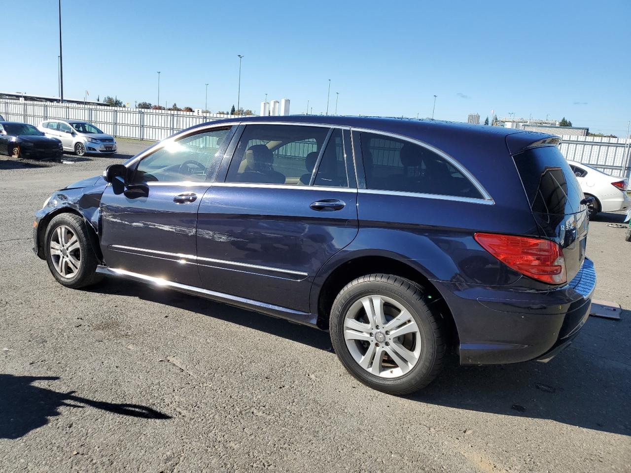 2008 Mercedes-benz R 350 Blue vin: 4JGCB56EX8A067665