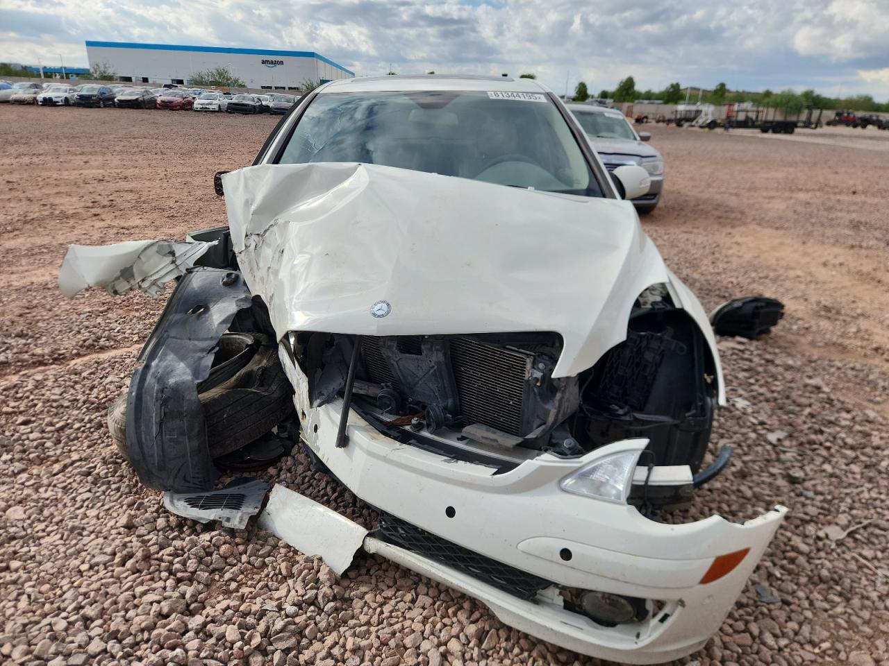 2008 Mercedes-benz R 350 White vin: 4JGCB56EX8A068752