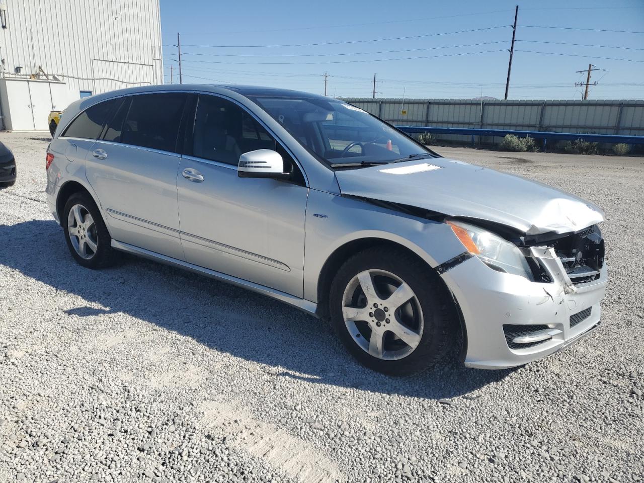2012 Mercedes-benz R 350 4matic   Silver vin: 4JGCB5HE3CA139876