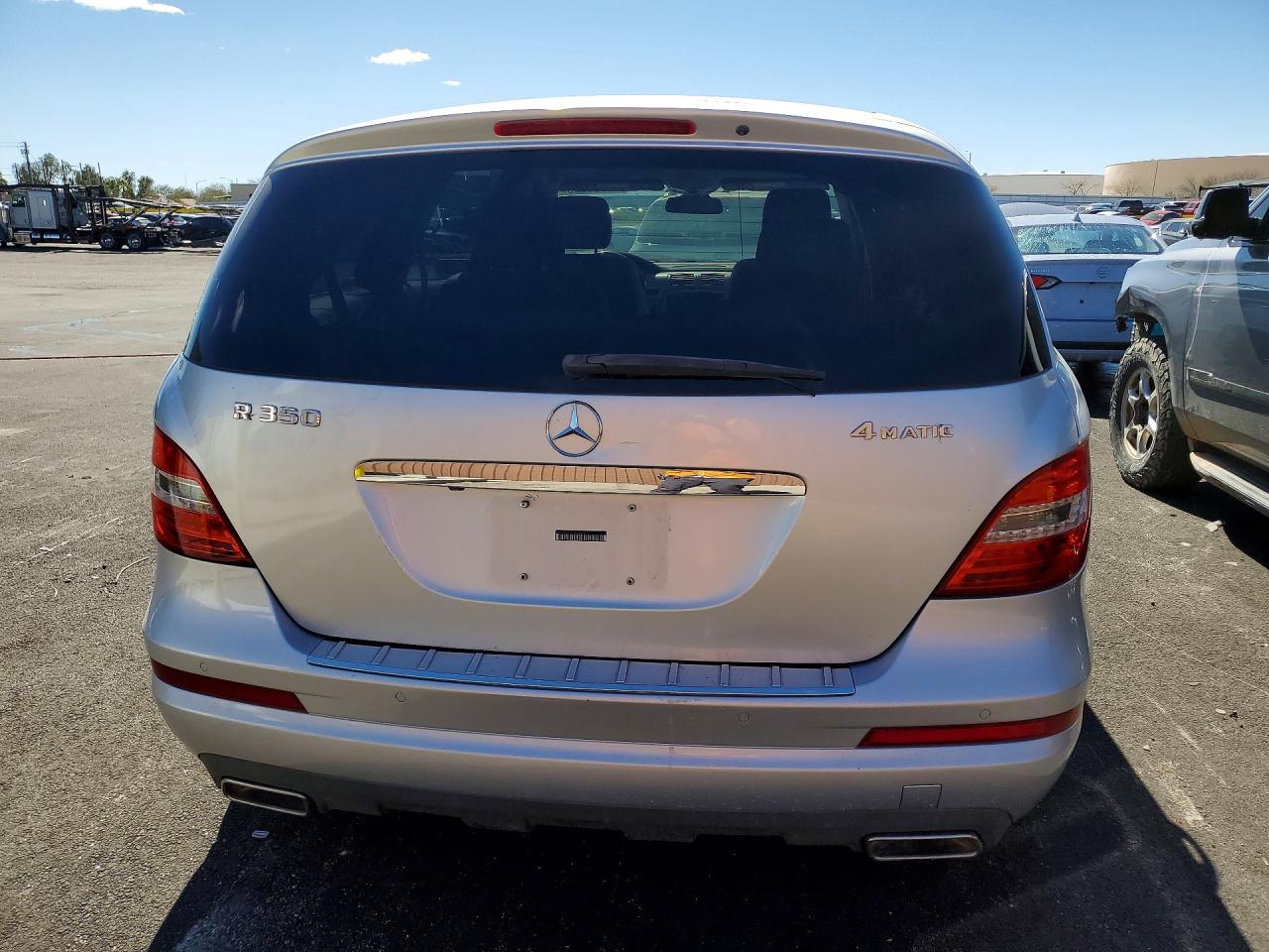 2012 Mercedes-benz R 350 4matic Silver vin: 4JGCB5HE4CA140325