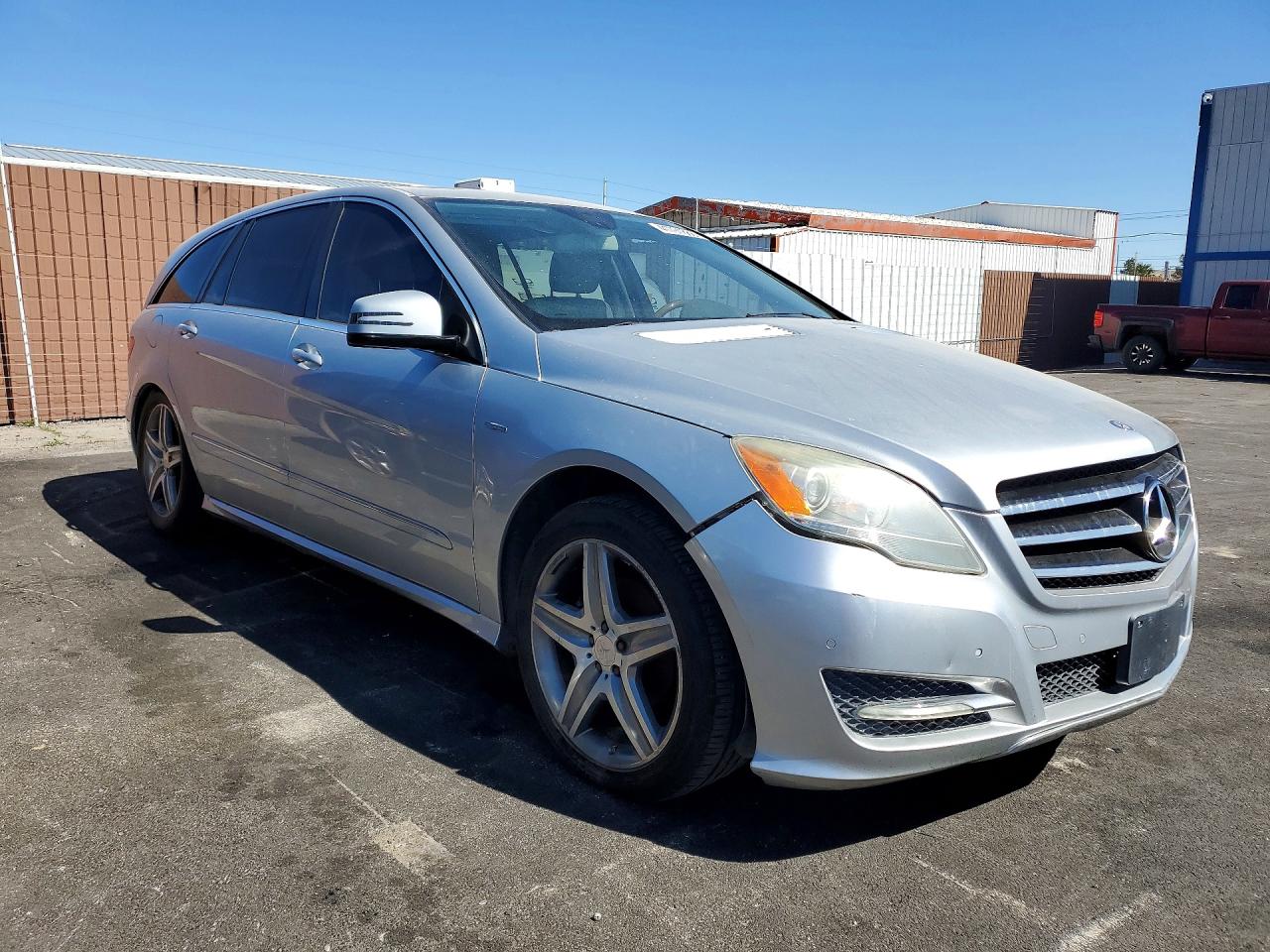 2012 Mercedes-benz R 350 4matic Silver vin: 4JGCB5HE4CA140325