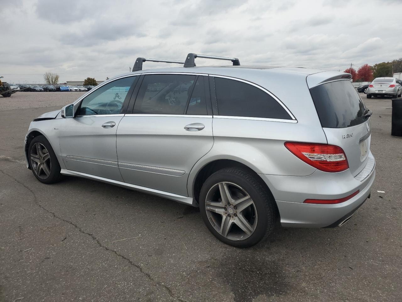 2012 Mercedes-benz R 350 4matic Silver vin: 4JGCB5HE4CA142950