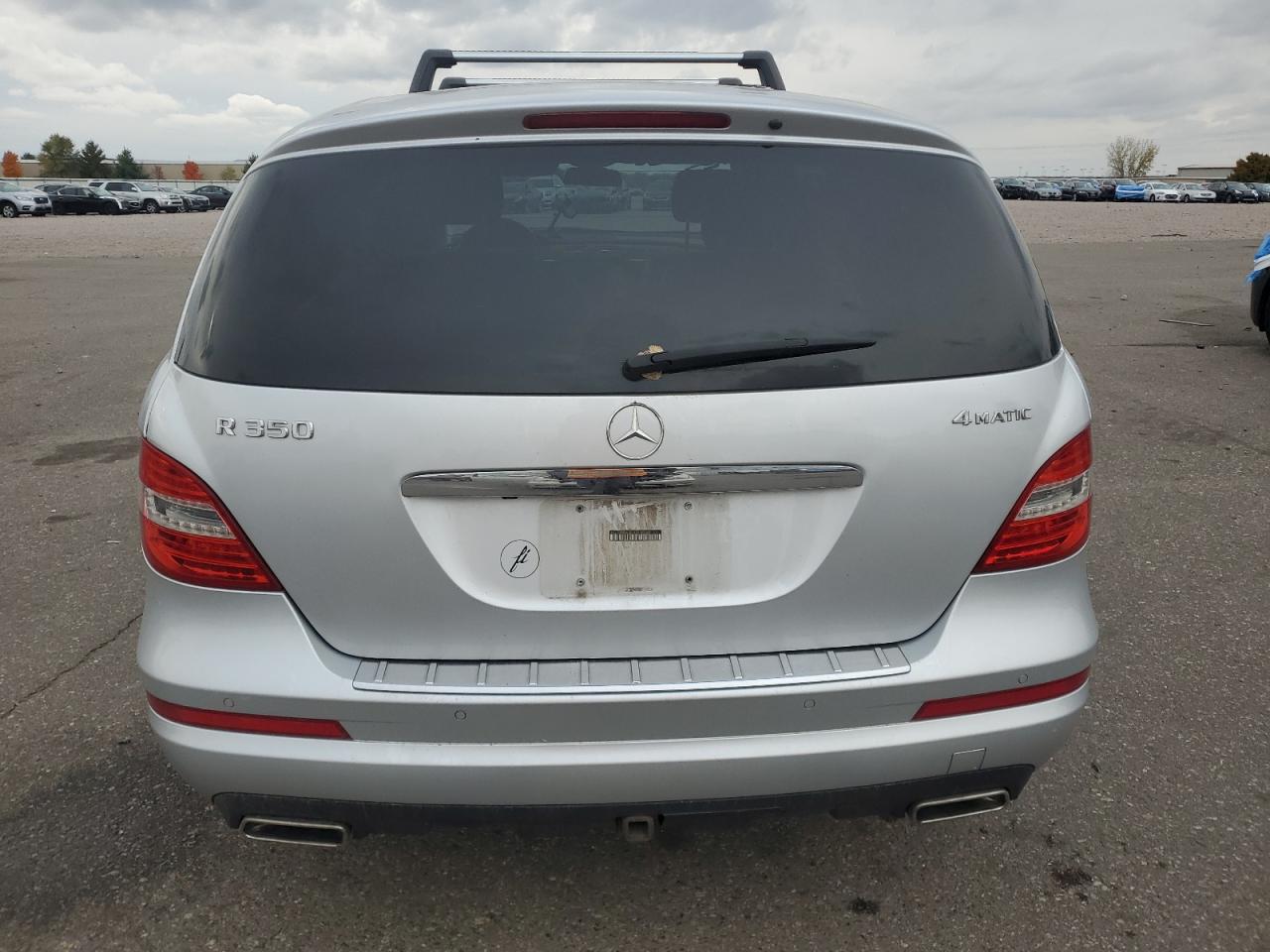 2012 Mercedes-benz R 350 4matic Silver vin: 4JGCB5HE4CA142950