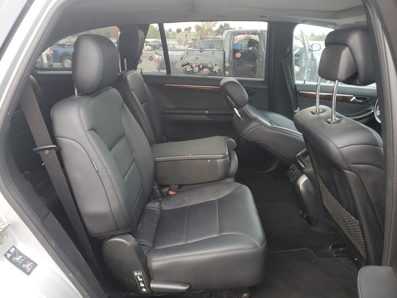 2012 Mercedes-benz R 350 4matic Silver vin: 4JGCB5HE4CA142950