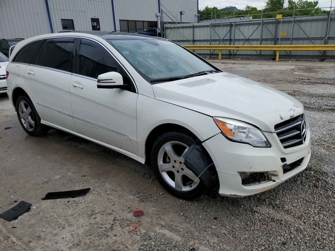2012 Mercedes-benz R 350 4matic   White vin: 4JGCB5HE4CA142964
