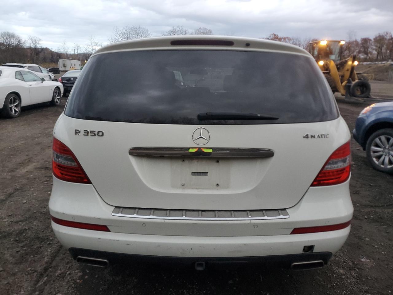 2012 Mercedes-benz R 350 4matic Белый vin: 4JGCB5HE5CA138969