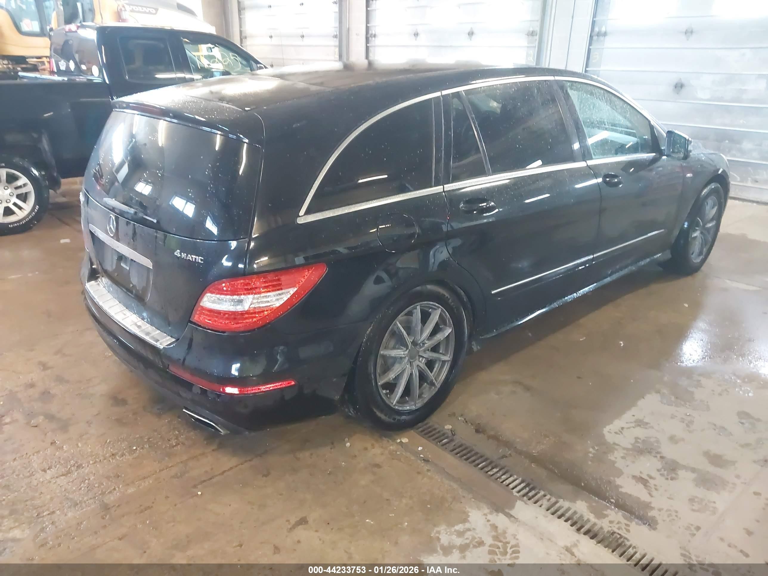 2012 Mercedes-benz R 350 4matic Black vin: 4JGCB5HE5CA146828