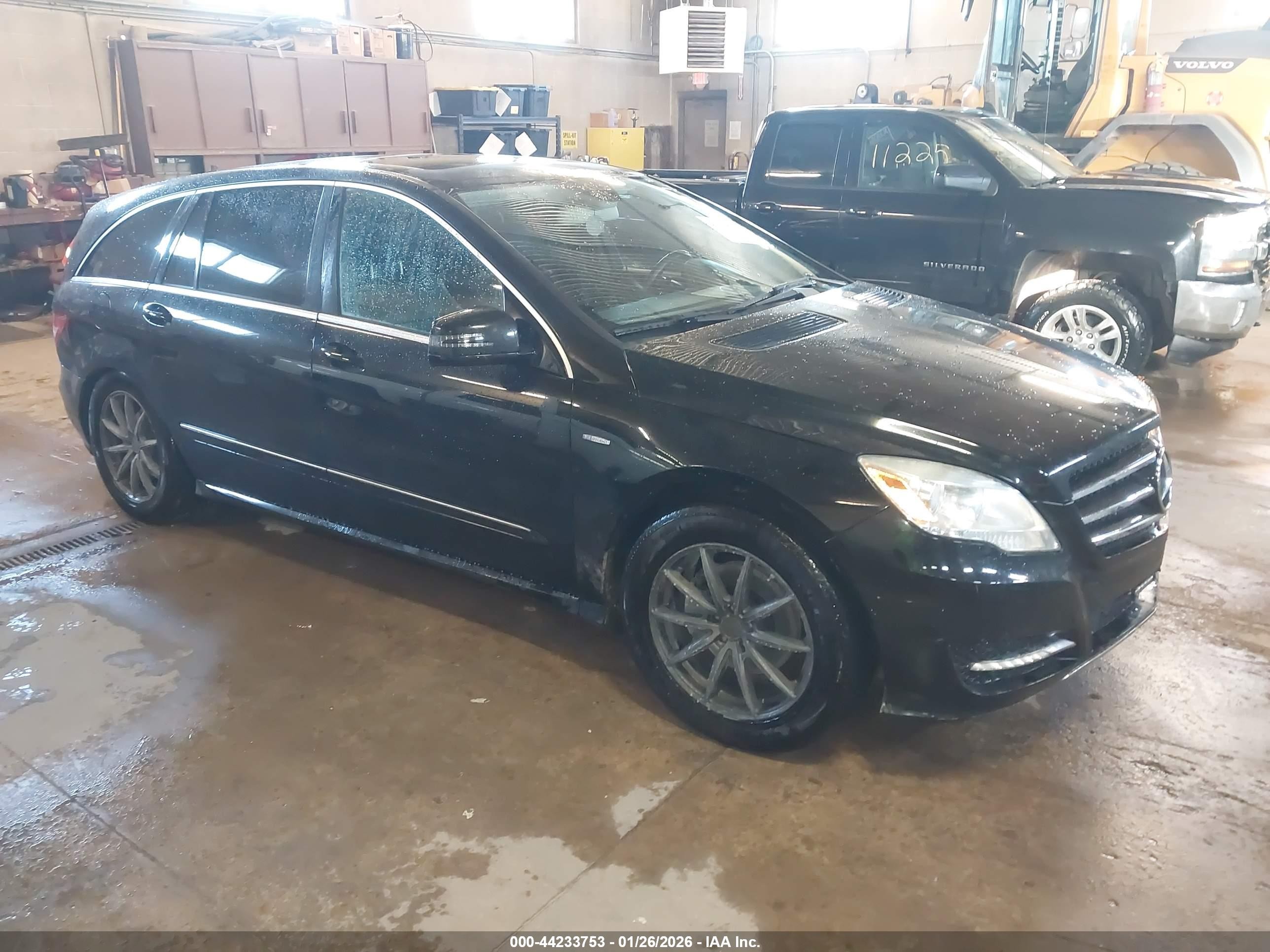 2012 Mercedes-benz R 350 4matic Черный vin: 4JGCB5HE5CA146828