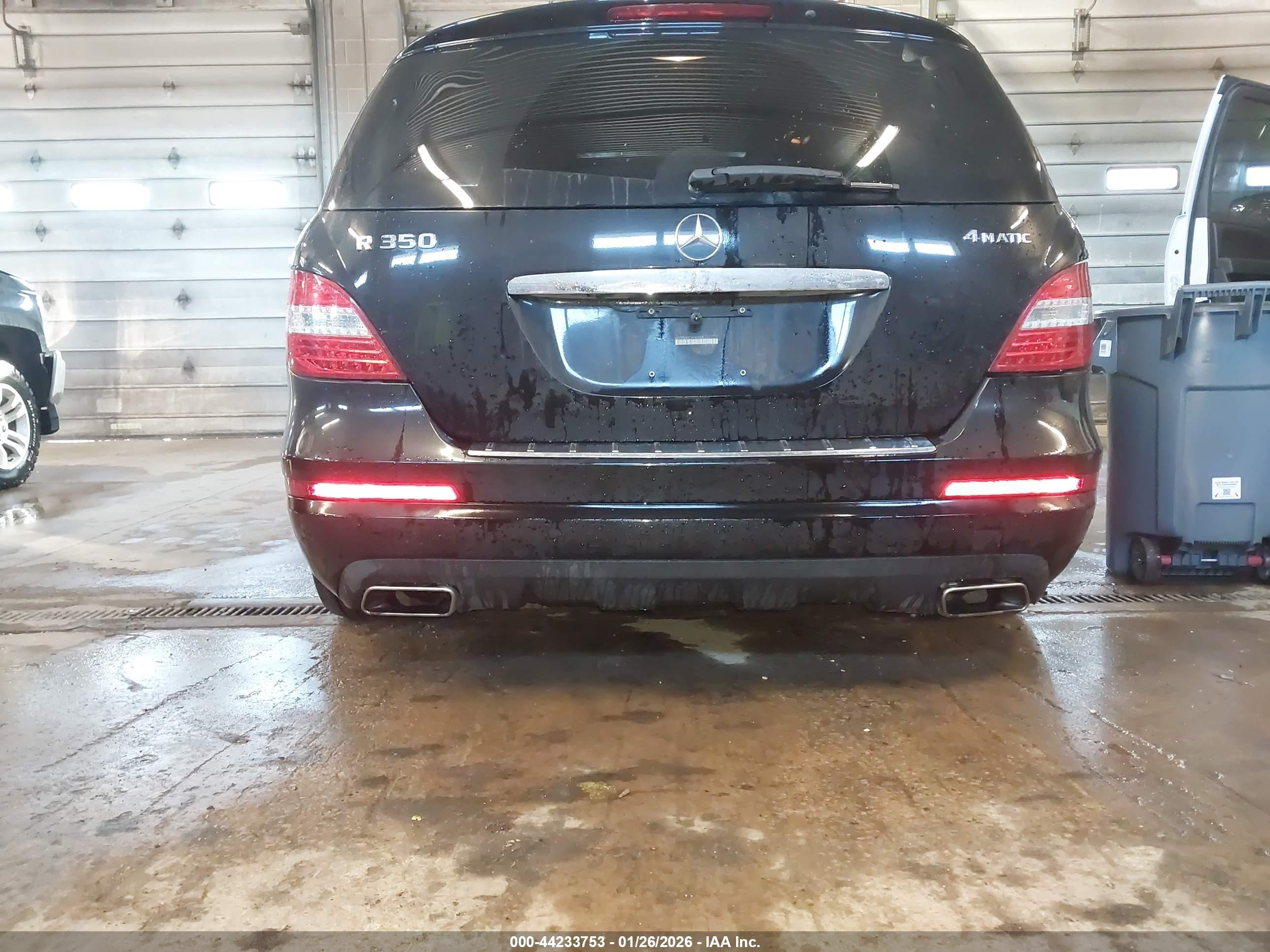 2012 Mercedes-benz R 350 4matic Black vin: 4JGCB5HE5CA146828