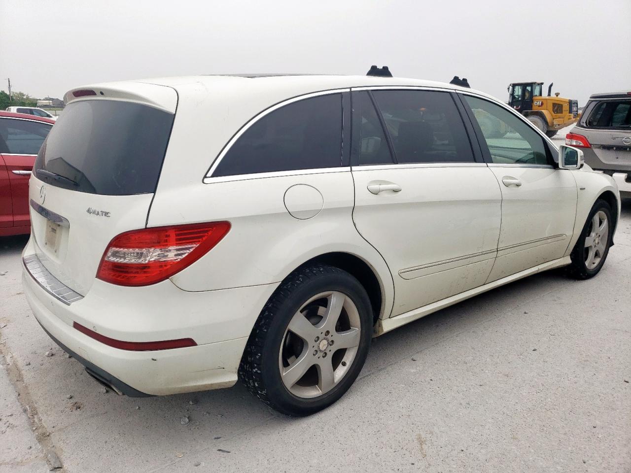 2012 Mercedes-benz R 350 4matic Белый vin: 4JGCB5HE6CA141881
