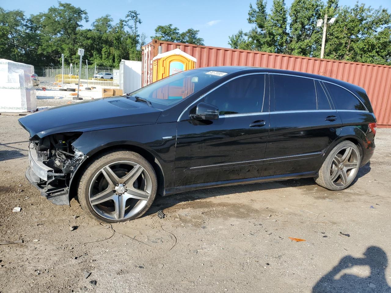 2012 Mercedes-benz R 350 4matic   Black vin: 4JGCB5HE6CA146157