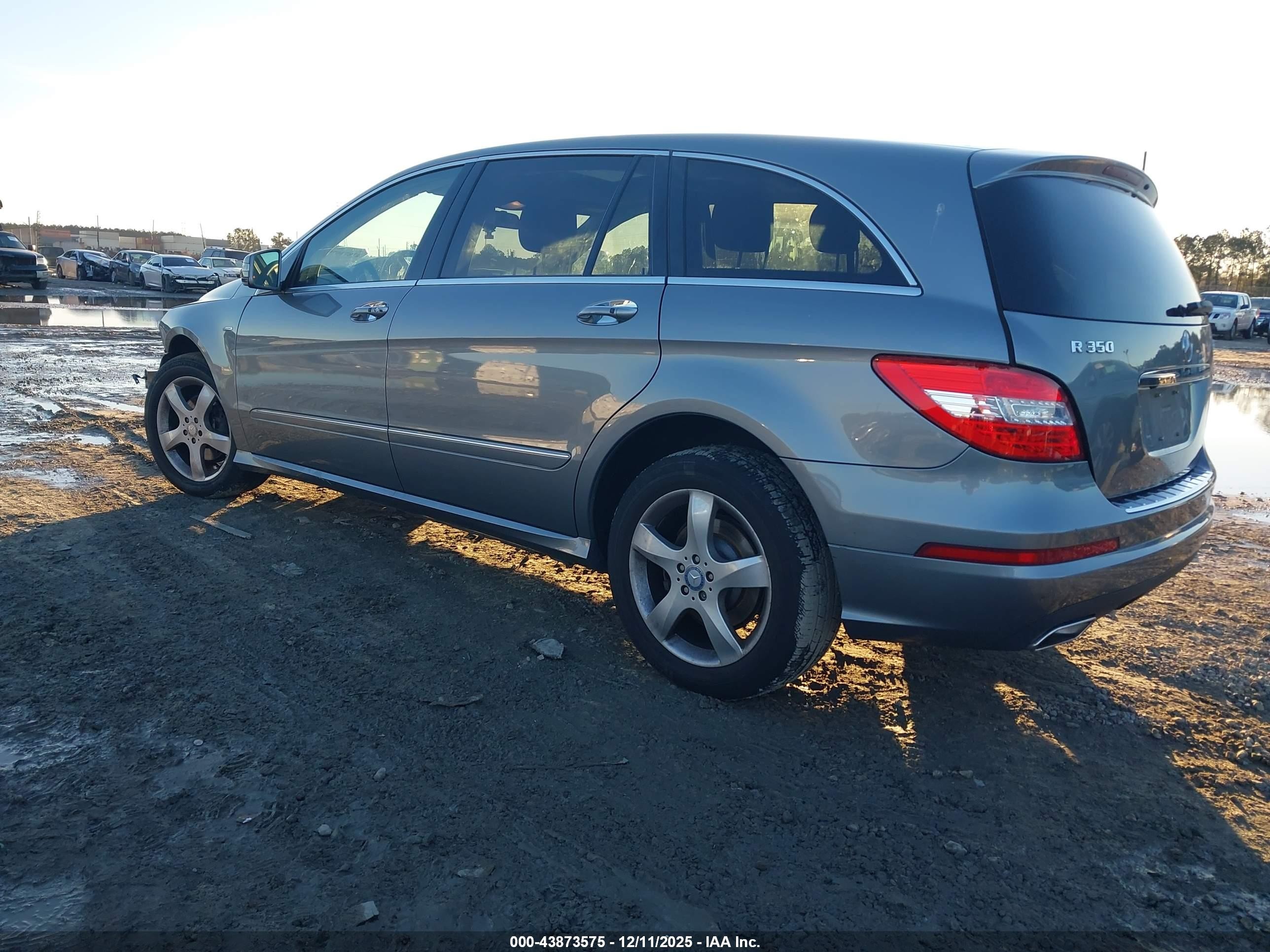 2012 Mercedes-benz R 350 4matic Silver vin: 4JGCB5HE7CA143493