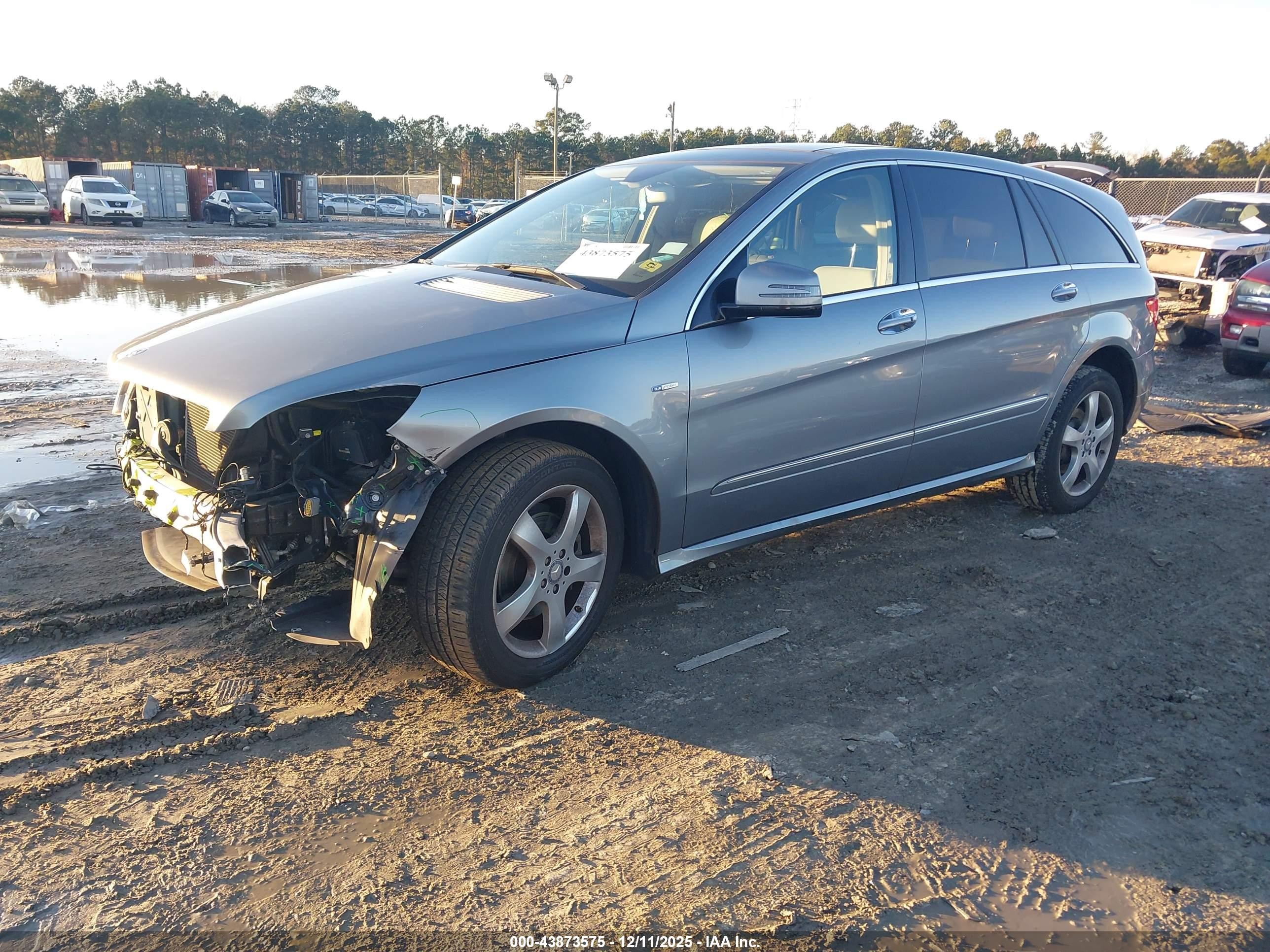 2012 Mercedes-benz R 350 4matic Silver vin: 4JGCB5HE7CA143493