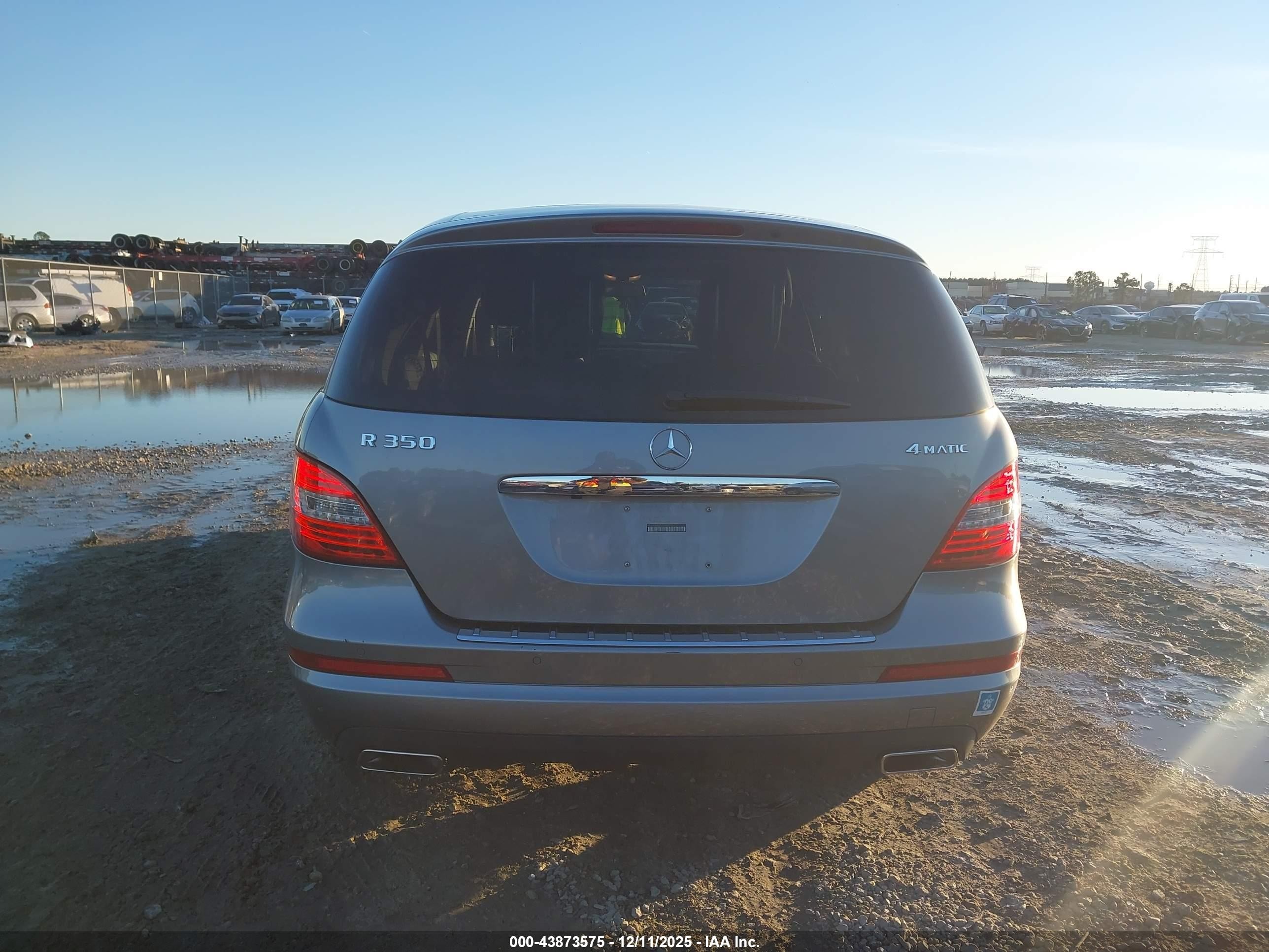 2012 Mercedes-benz R 350 4matic Silver vin: 4JGCB5HE7CA143493