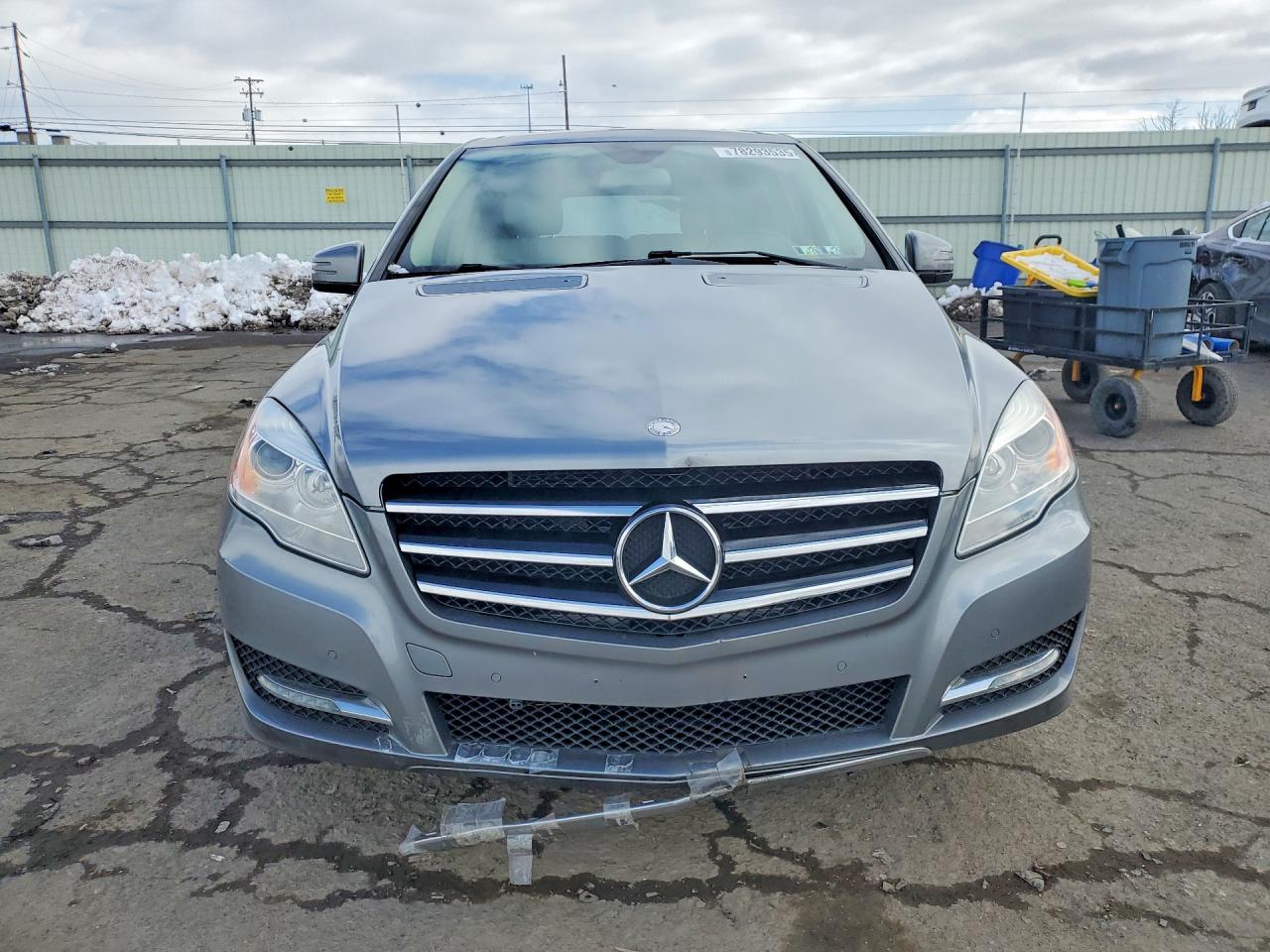 2012 Mercedes-benz R 350 4matic Silver vin: 4JGCB5HE7CA145258