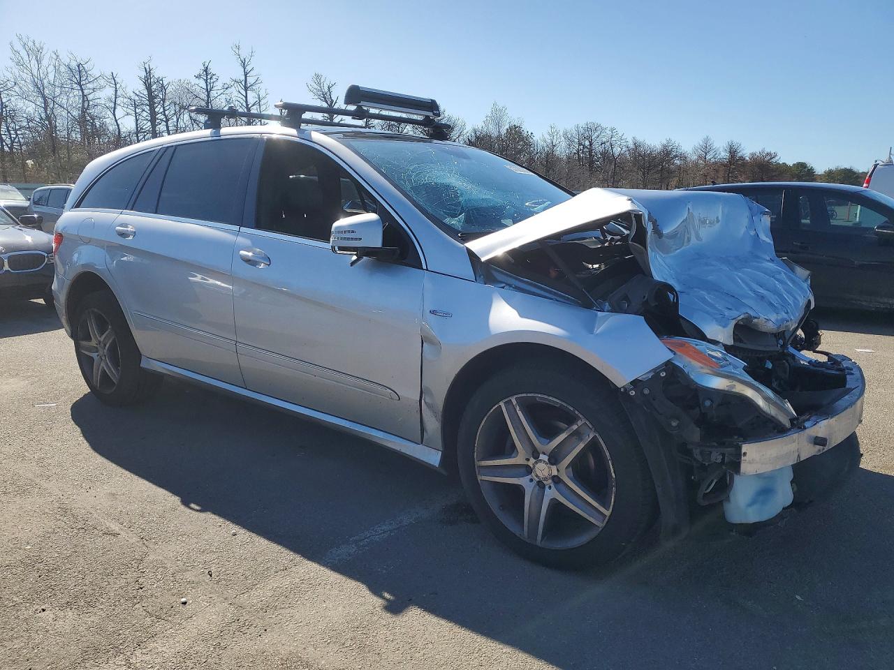 2012 Mercedes-benz R 350 4matic Серебряный vin: 4JGCB5HE9CA137839