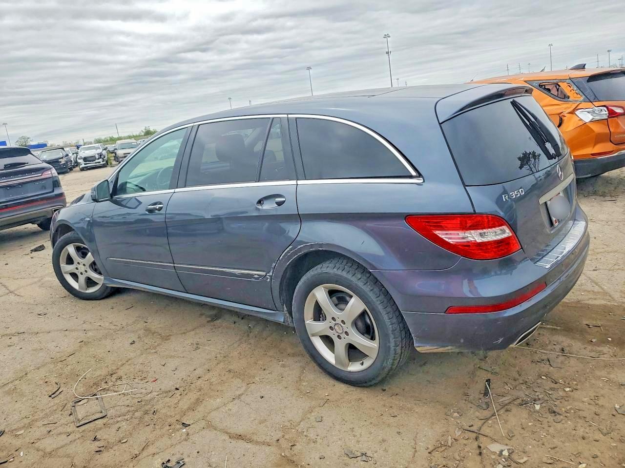 2012 Mercedes-benz R 350 4matic Blue vin: 4JGCB5HEXCA140099