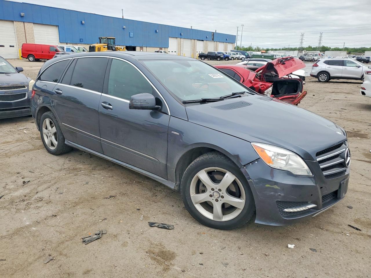 2012 Mercedes-benz R 350 4matic Blue vin: 4JGCB5HEXCA140099