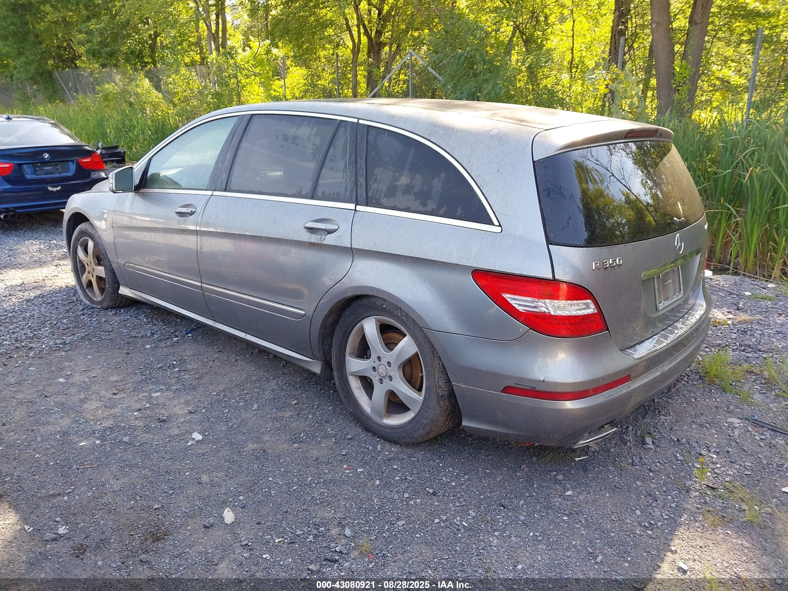 2012 Mercedes-benz R 350 4matic Gray vin: 4JGCB5HEXCA144430