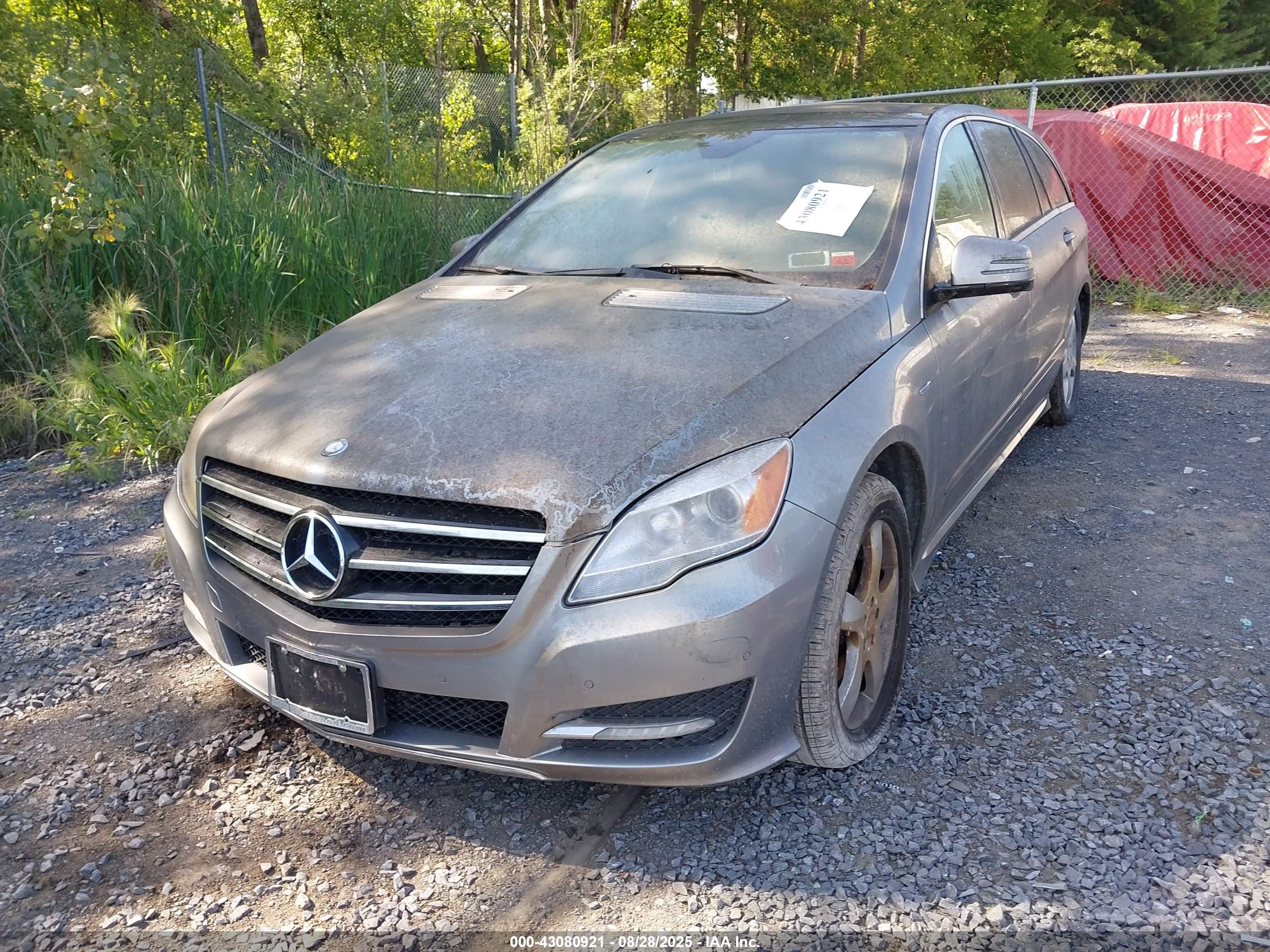 2012 Mercedes-benz R 350 4matic Gray vin: 4JGCB5HEXCA144430