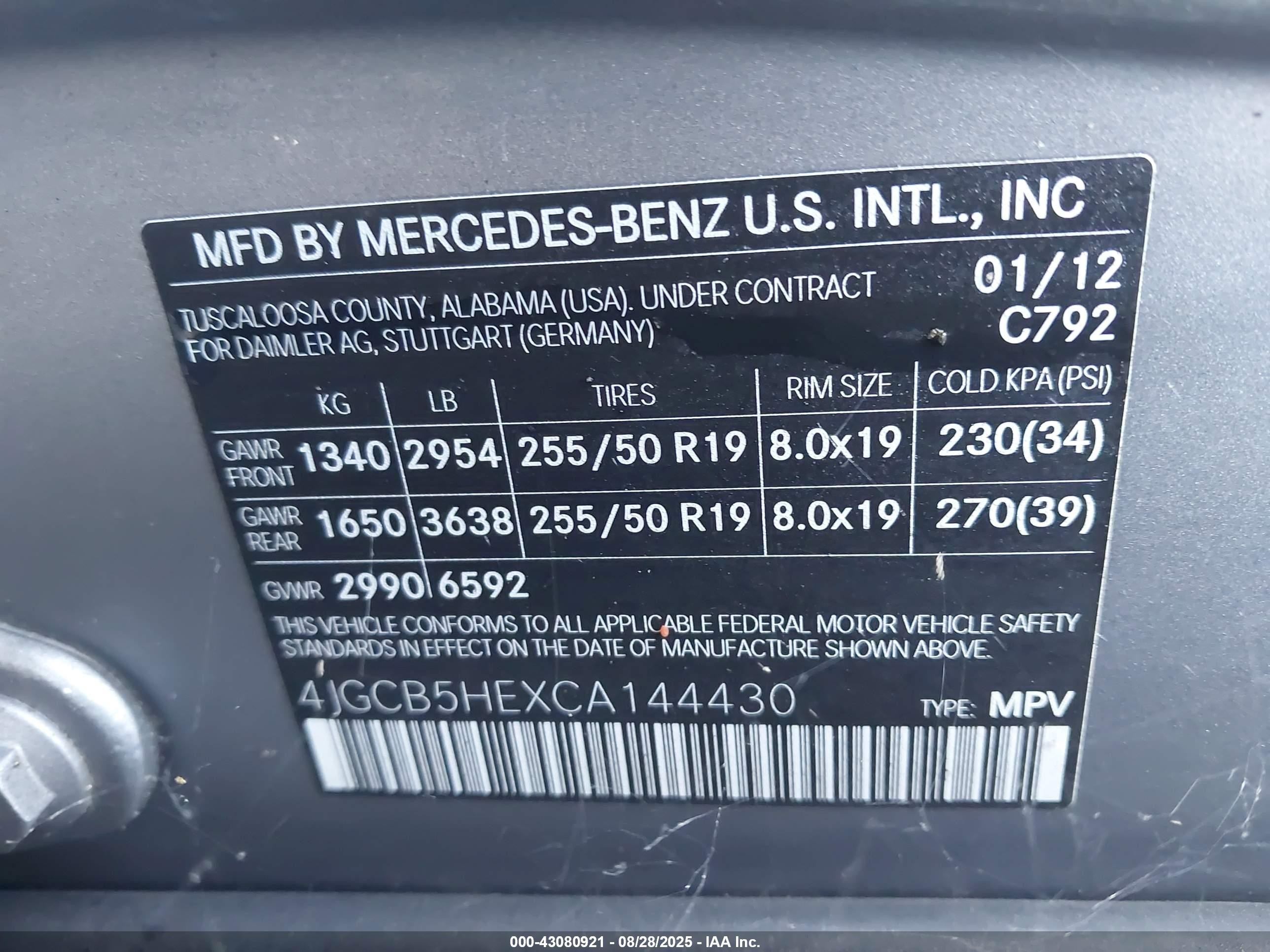 2012 Mercedes-benz R 350 4matic Gray vin: 4JGCB5HEXCA144430