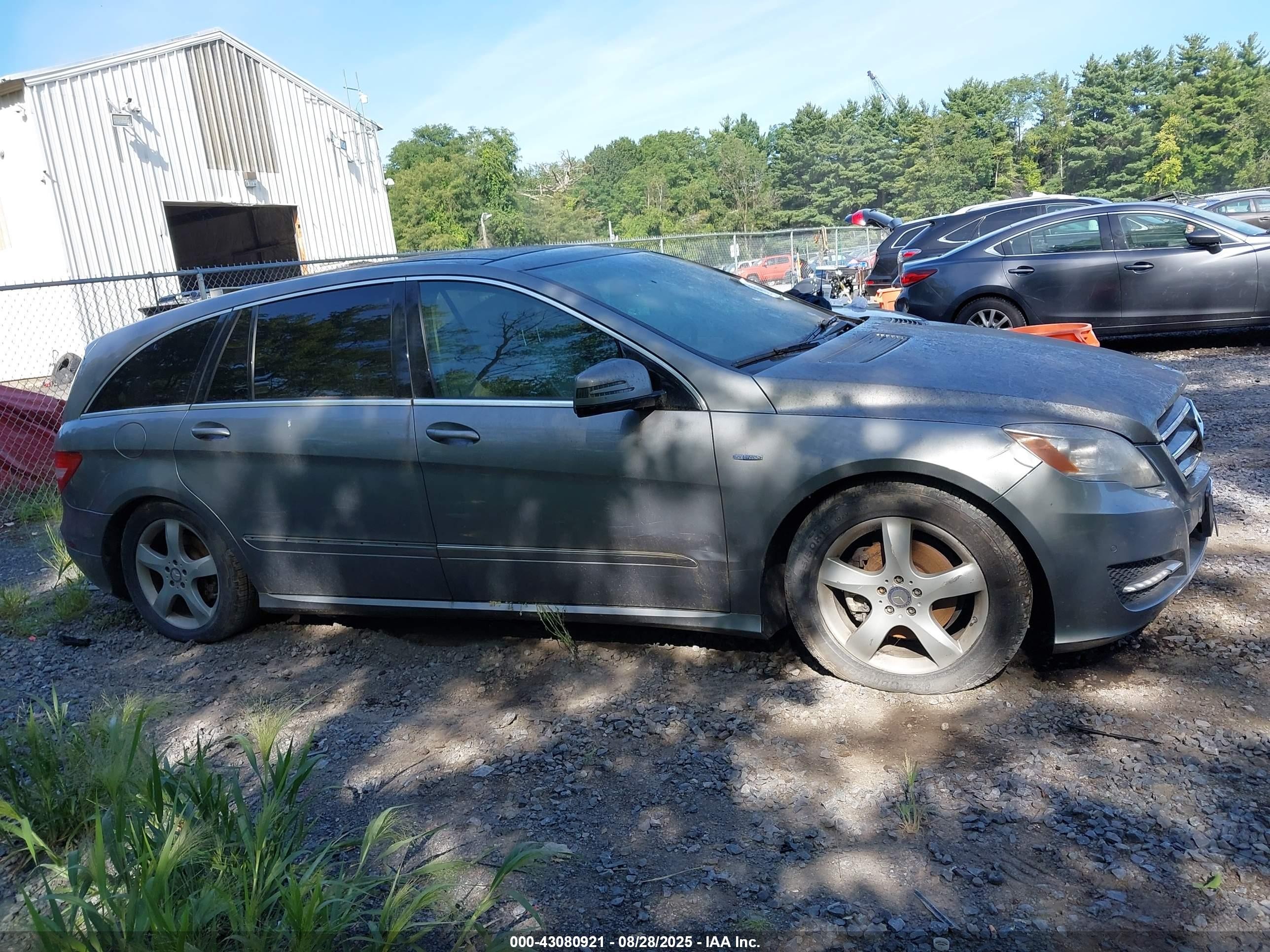 2012 Mercedes-benz R 350 4matic Gray vin: 4JGCB5HEXCA144430
