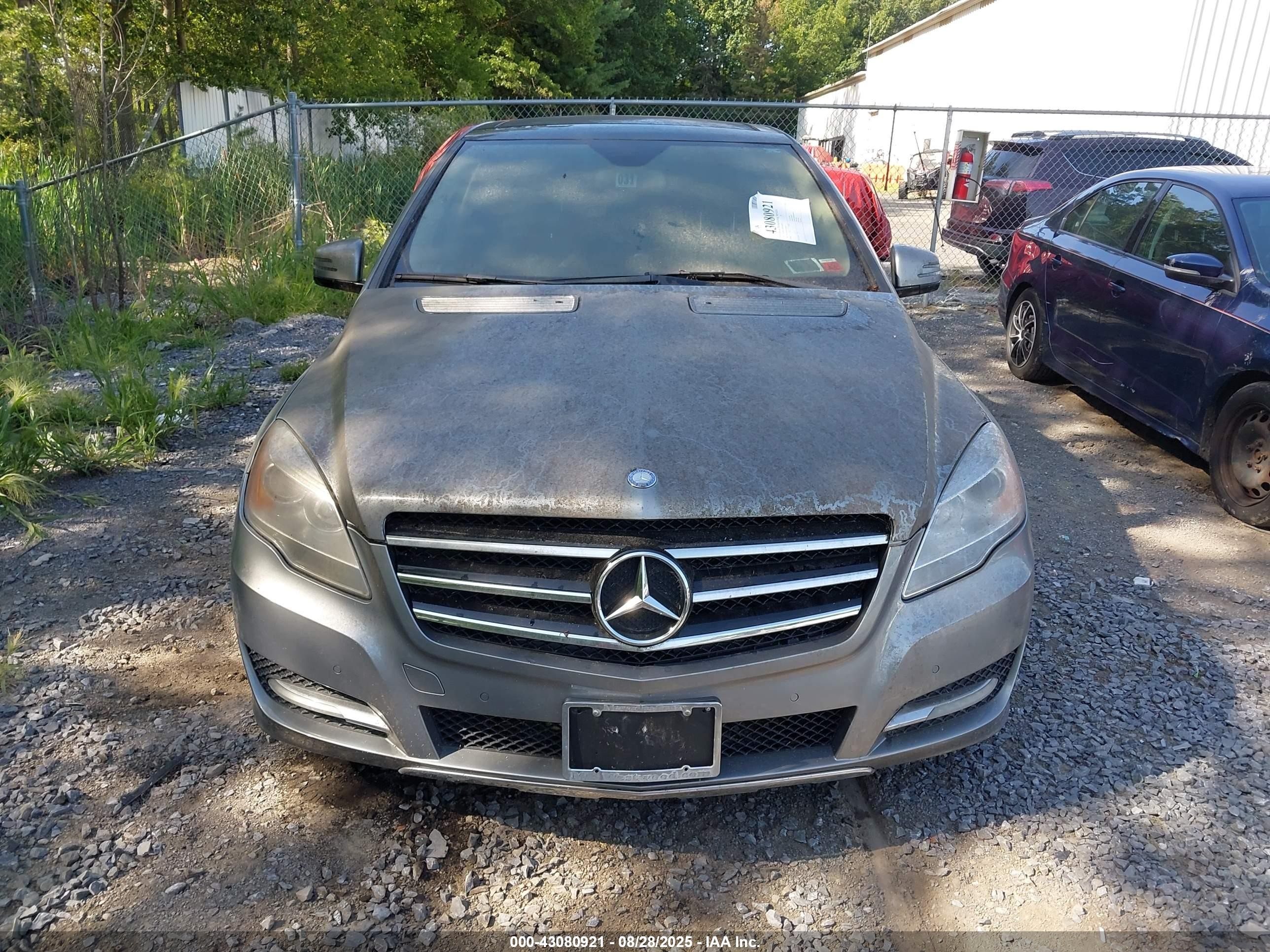 2012 Mercedes-benz R 350 4matic Gray vin: 4JGCB5HEXCA144430