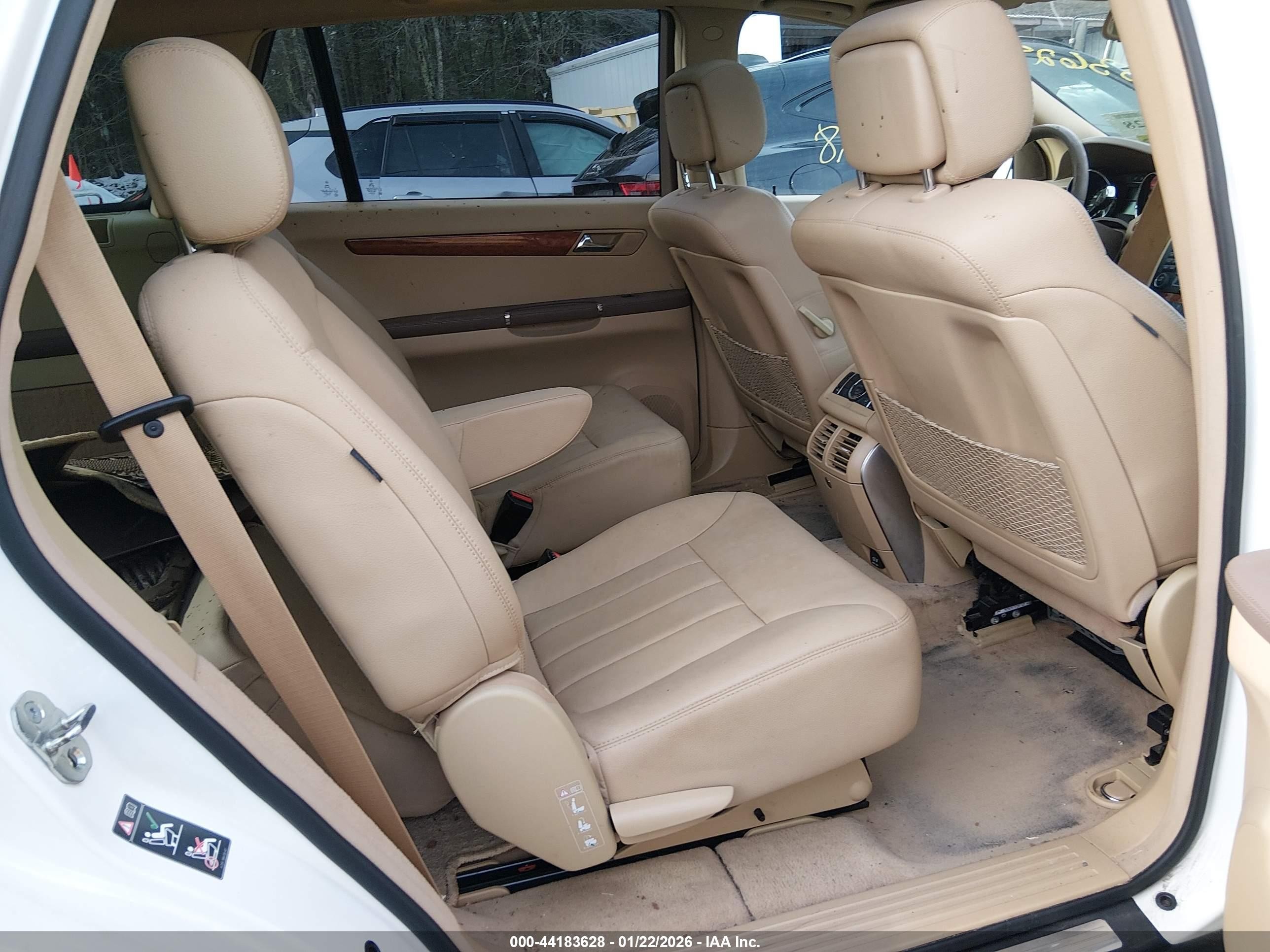 2007 Mercedes-benz R 350 4matic White vin: 4JGCB65E07A040464