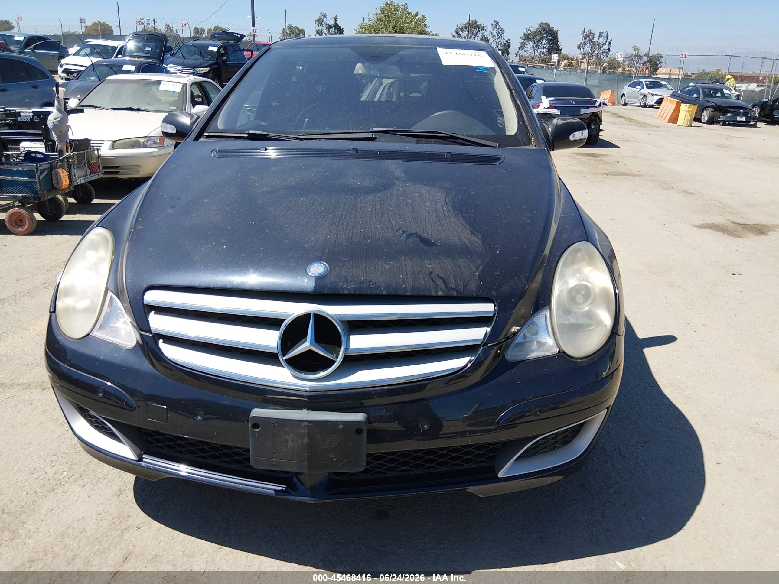 2007 Mercedes-benz R 350 Dark Blue vin: 4JGCB65E07A059032