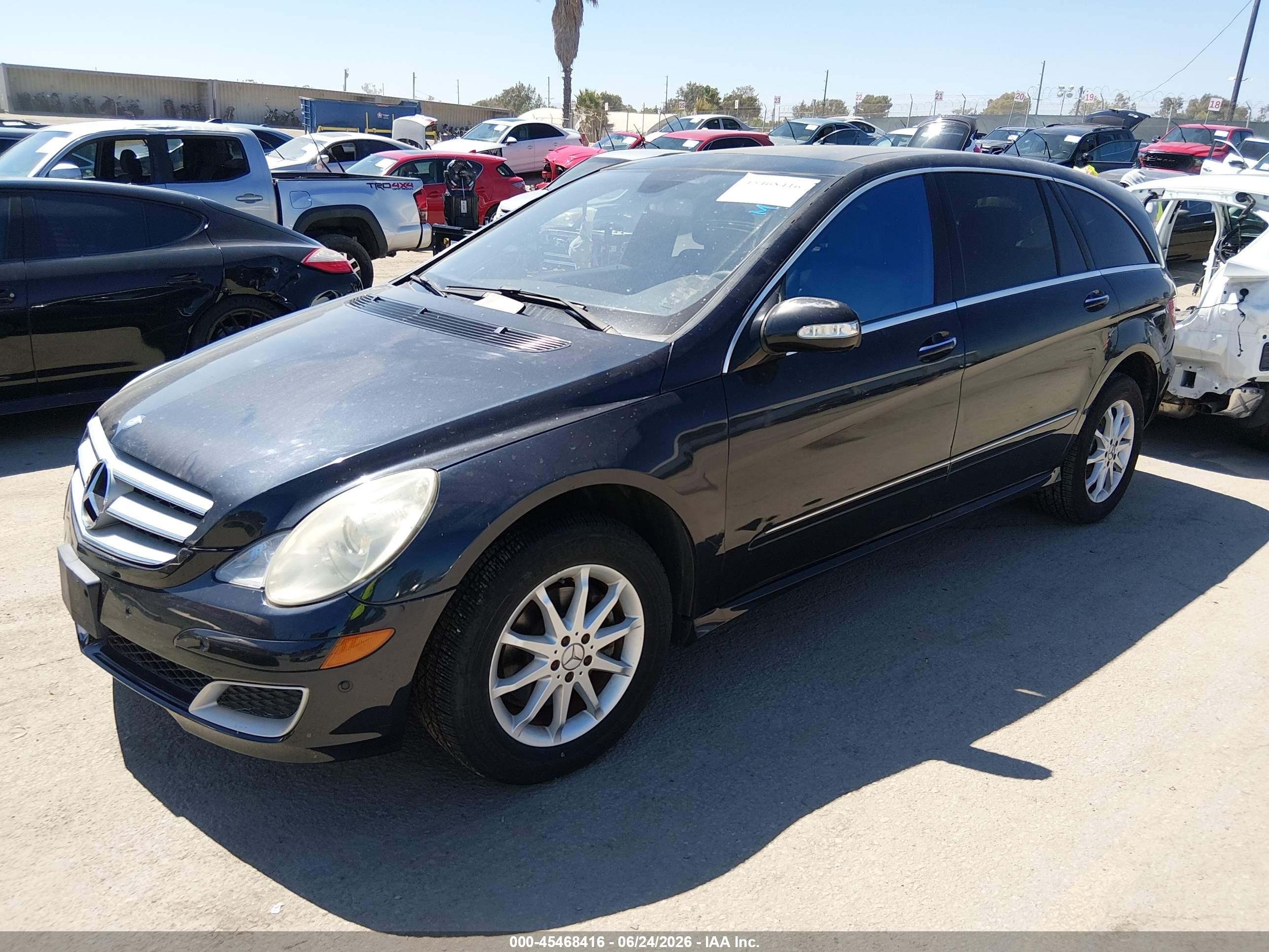 2007 Mercedes-benz R 350 Dark Blue vin: 4JGCB65E07A059032
