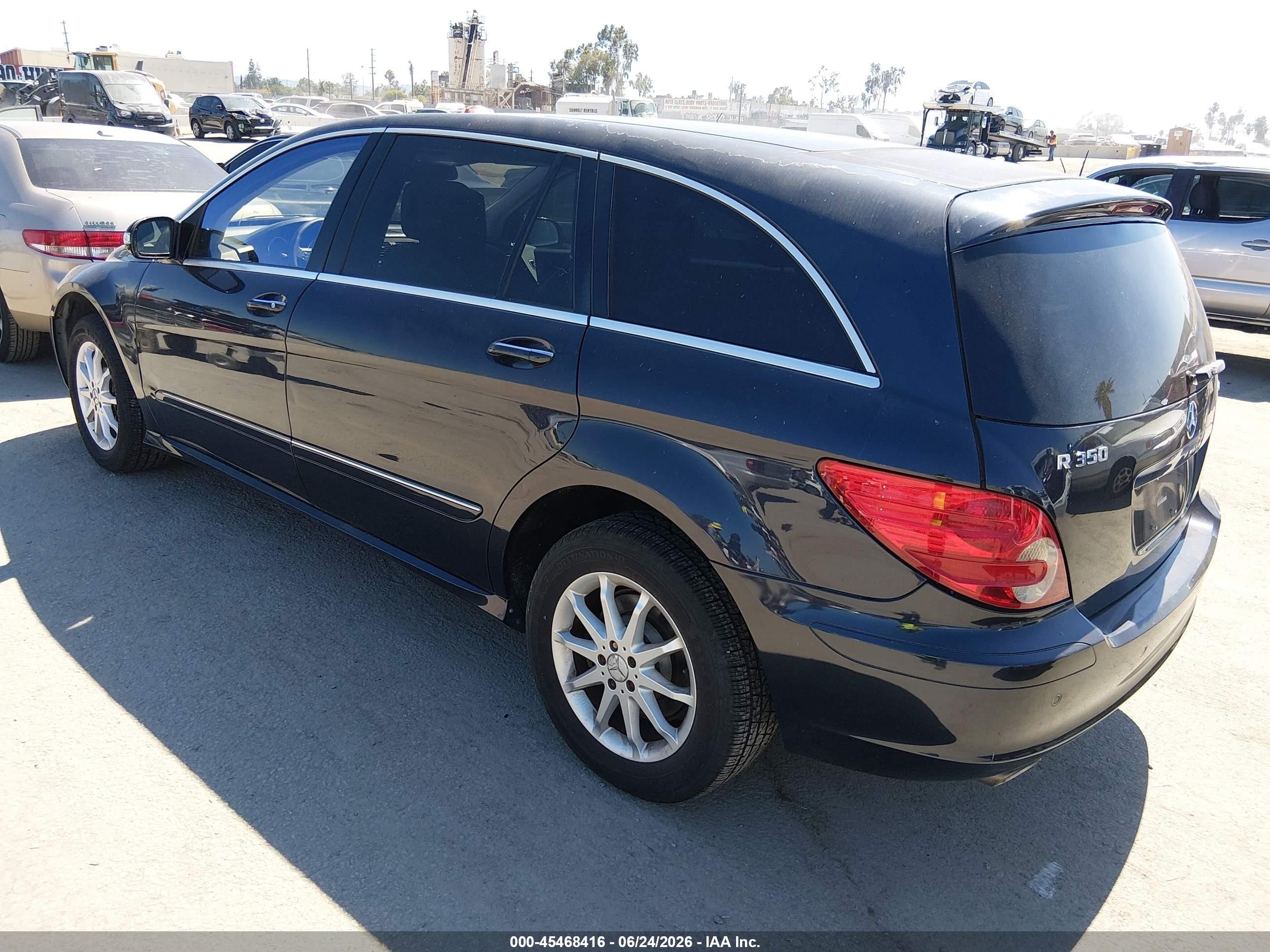 2007 Mercedes-benz R 350 Dark Blue vin: 4JGCB65E07A059032