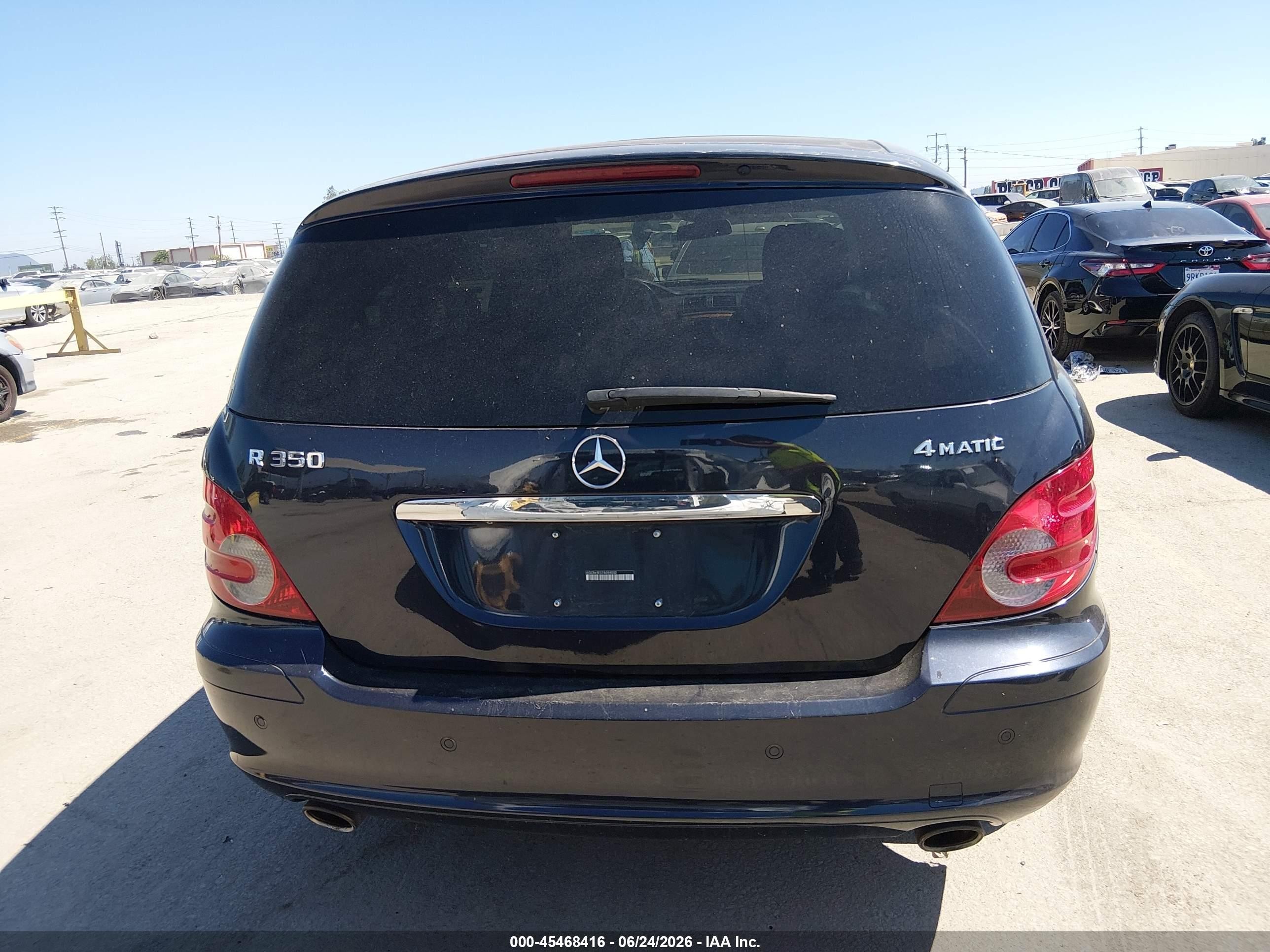 2007 Mercedes-benz R 350 Dark Blue vin: 4JGCB65E07A059032
