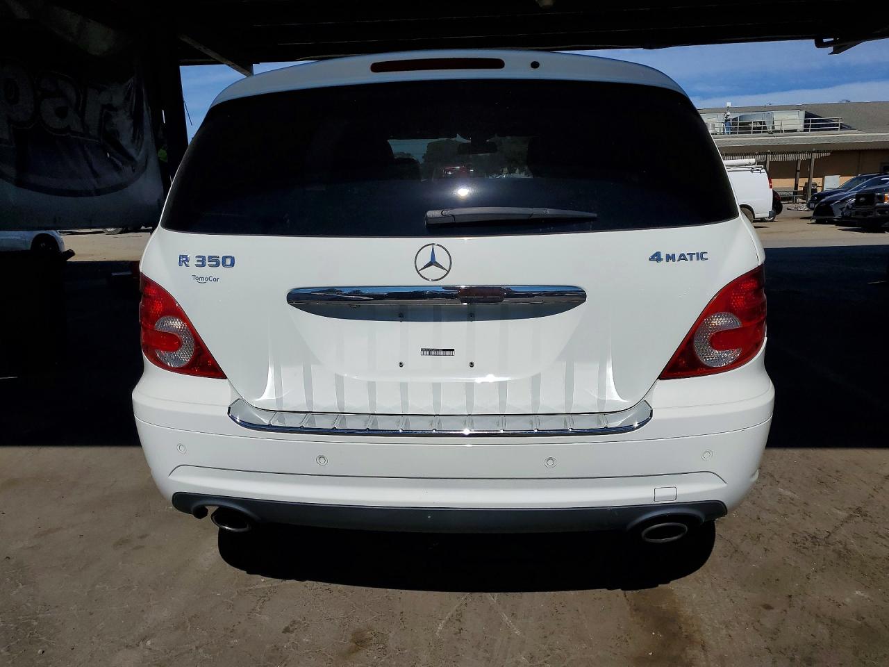 2008 Mercedes-benz R 350 White vin: 4JGCB65E08A072946