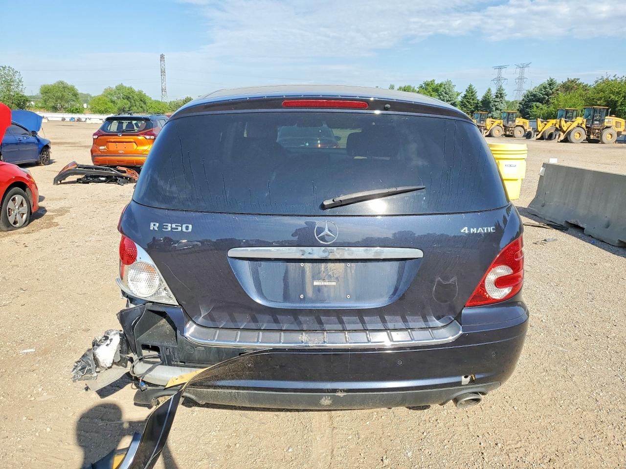 2008 Mercedes-benz R 350 Black vin: 4JGCB65E08A075197