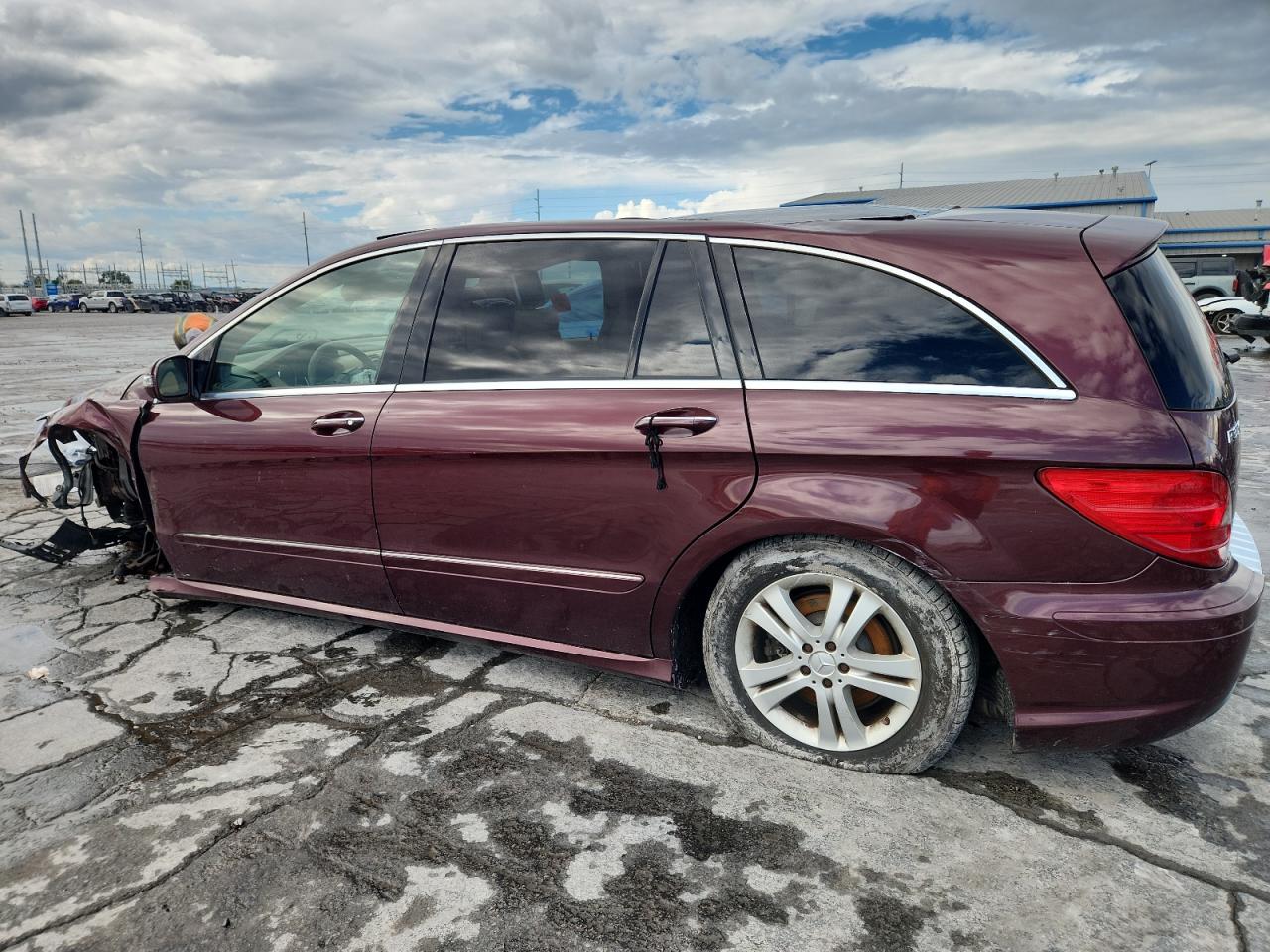 2008 Mercedes-benz R 350 Burgundy vin: 4JGCB65E08A082666