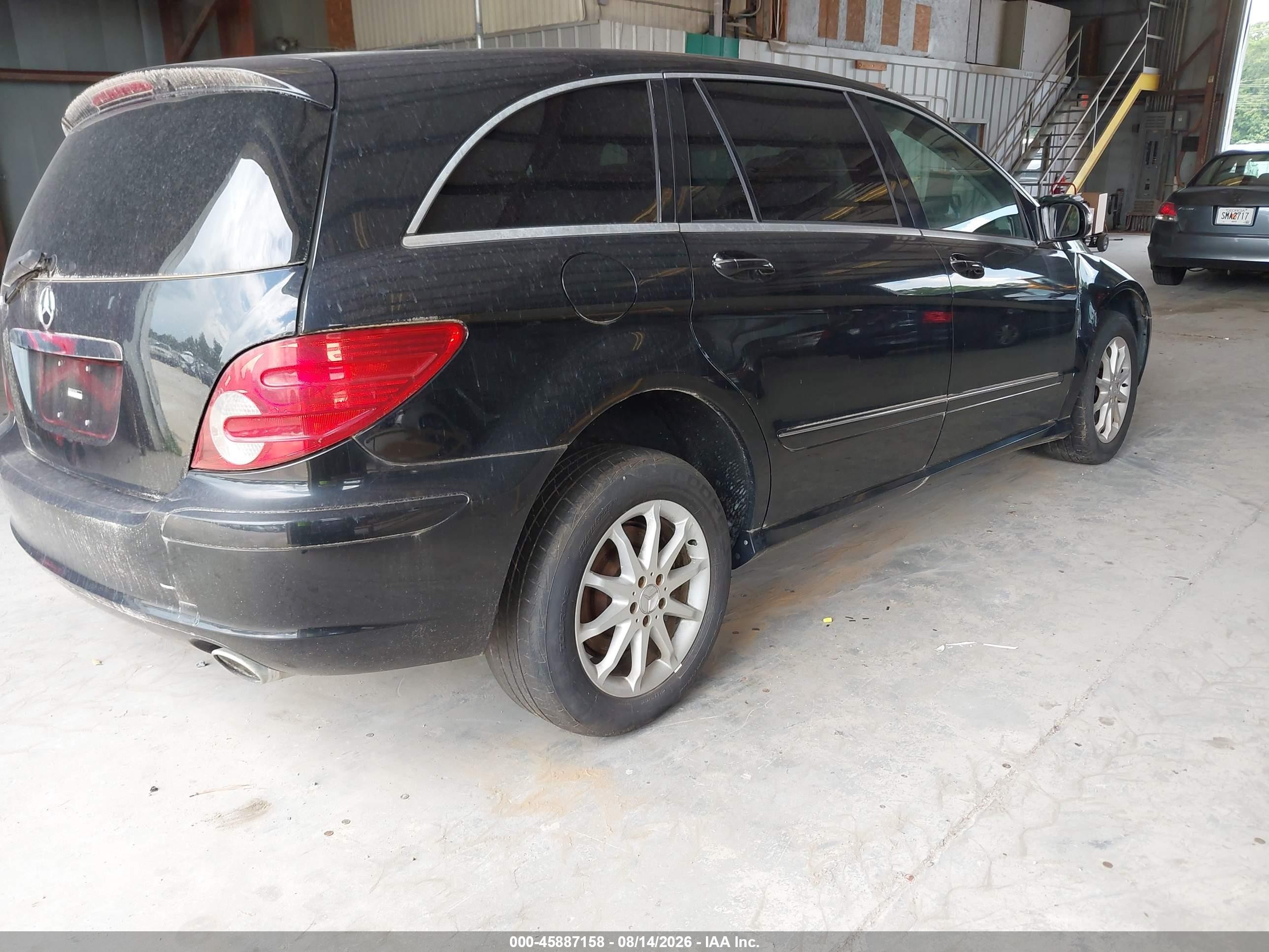 2006 Mercedes-benz R 350 4matic Черный vin: 4JGCB65E16A001056