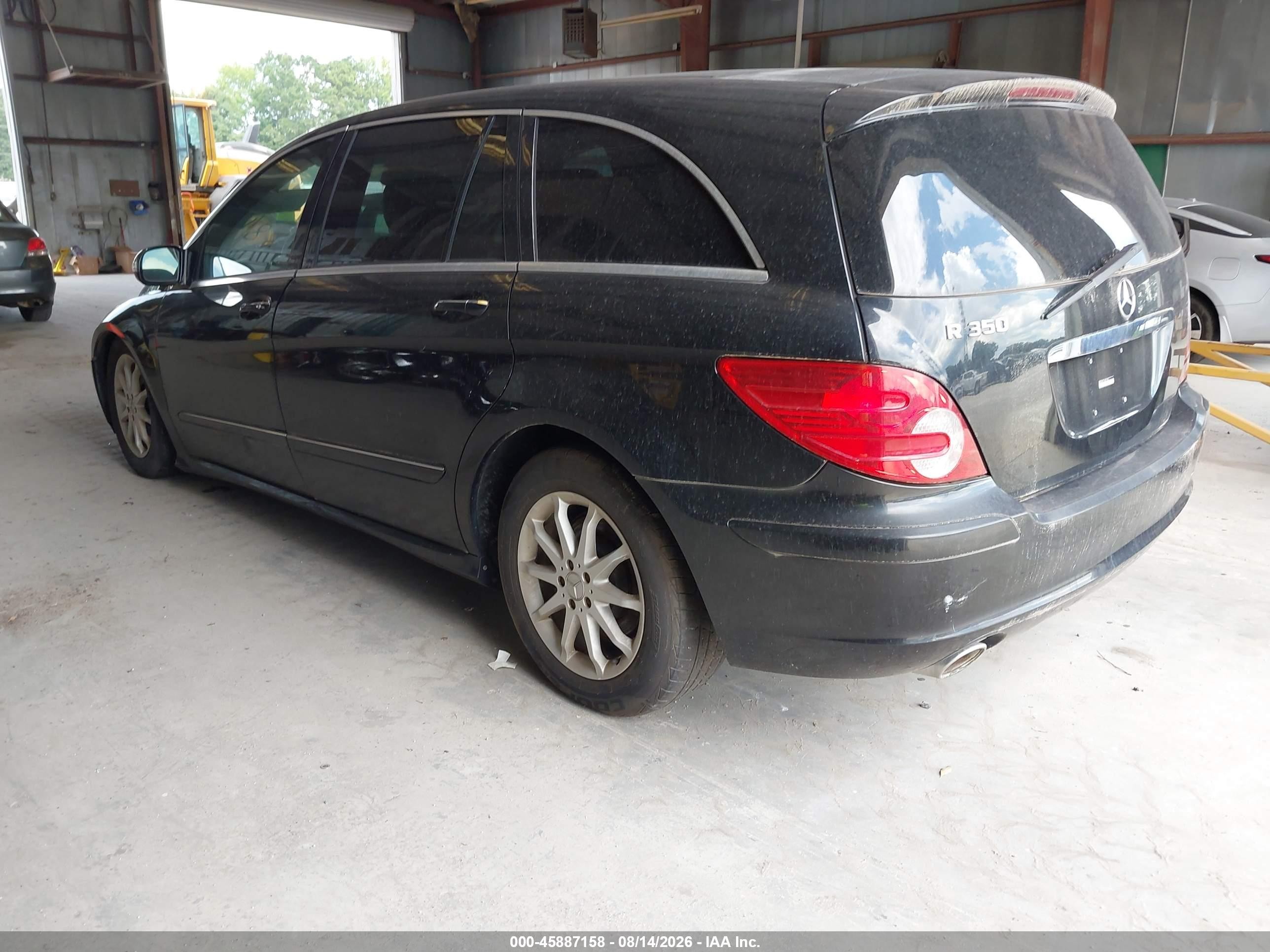 2006 Mercedes-benz R 350 4matic Черный vin: 4JGCB65E16A001056