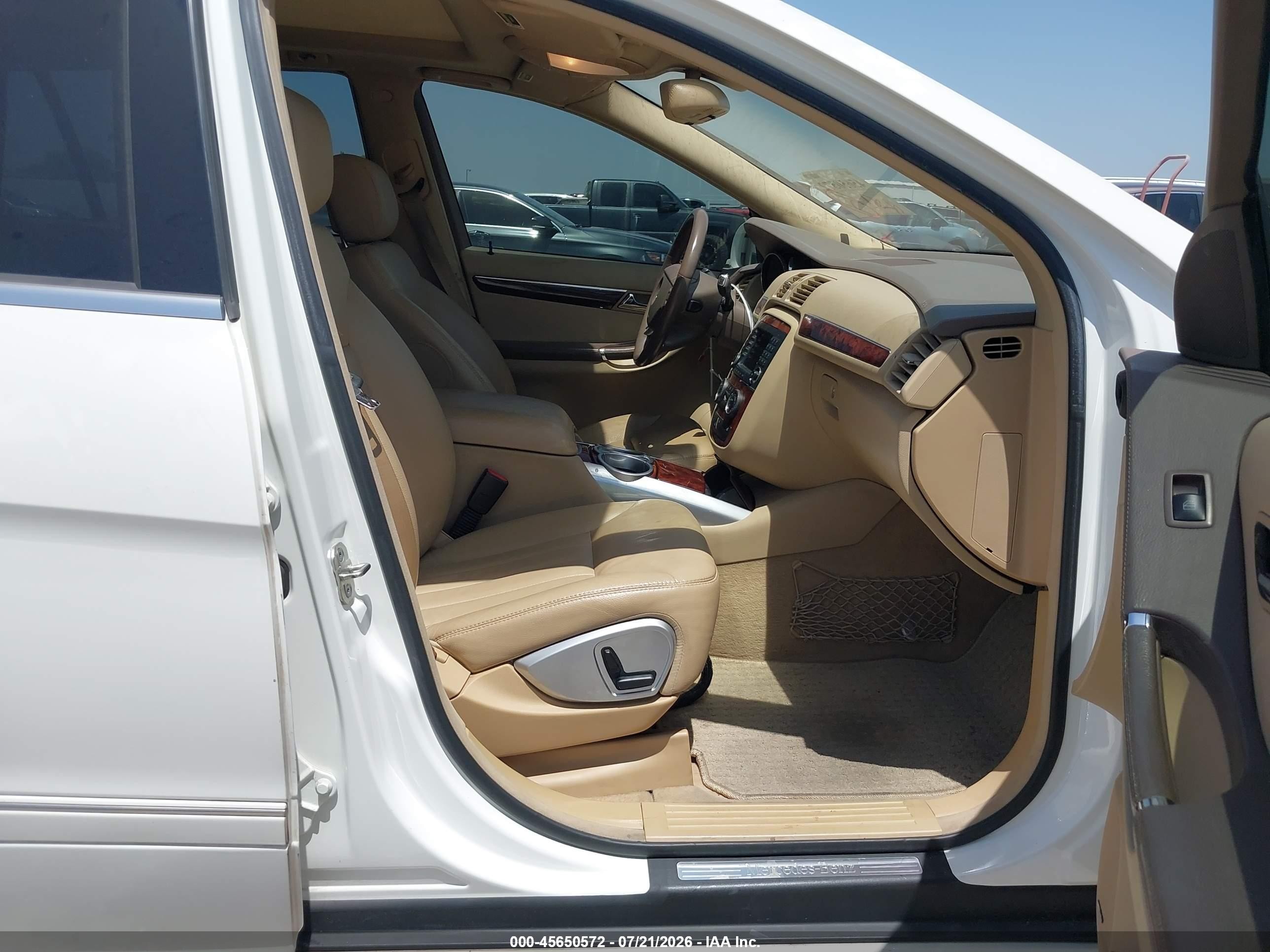 2006 Mercedes-benz R 350 4matic Белый vin: 4JGCB65E16A007424