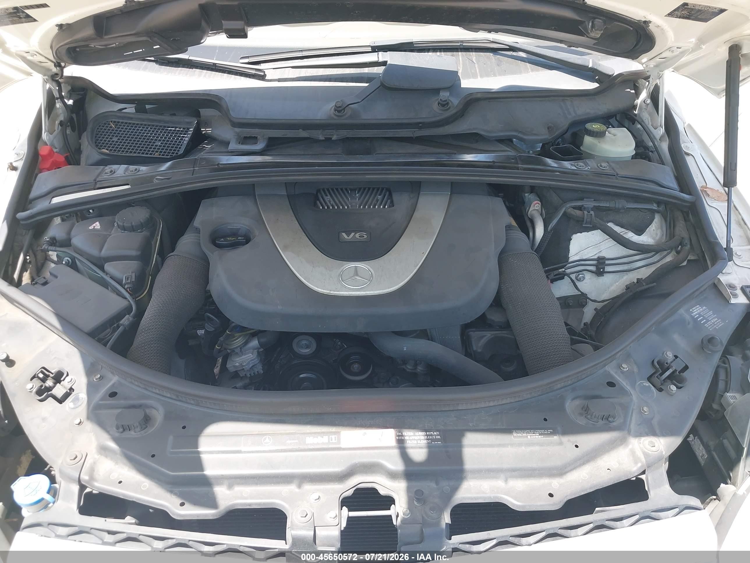 2006 Mercedes-benz R 350 4matic Белый vin: 4JGCB65E16A007424
