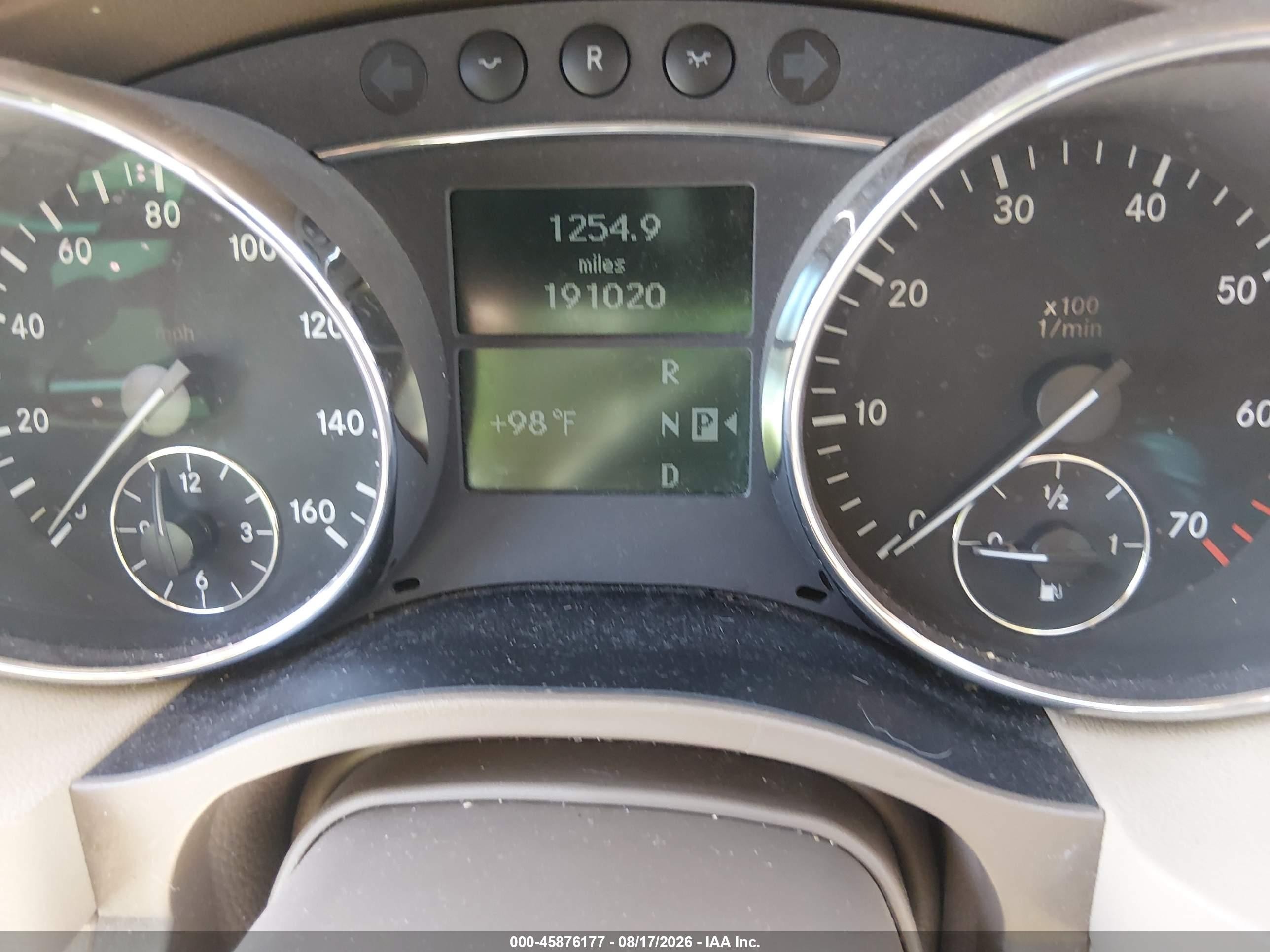 2006 Mercedes-benz R 350 4matic White vin: 4JGCB65E16A013711