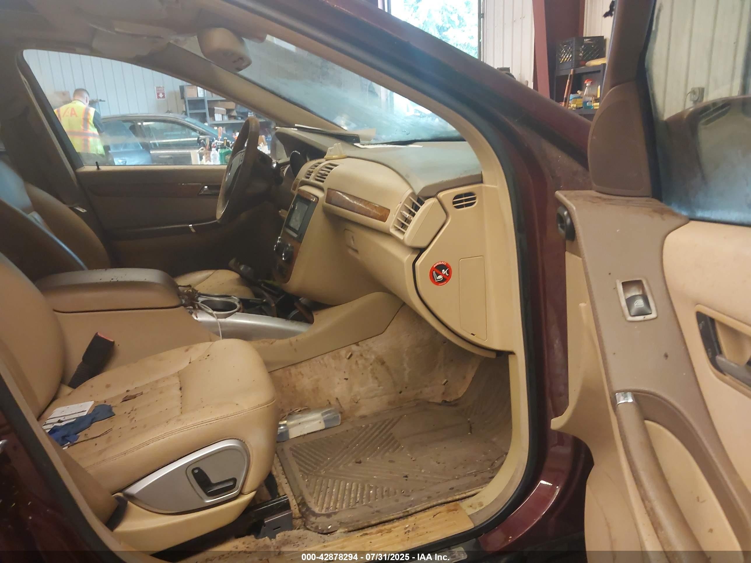 2007 Mercedes-benz R 350 4matic Red vin: 4JGCB65E17A039727