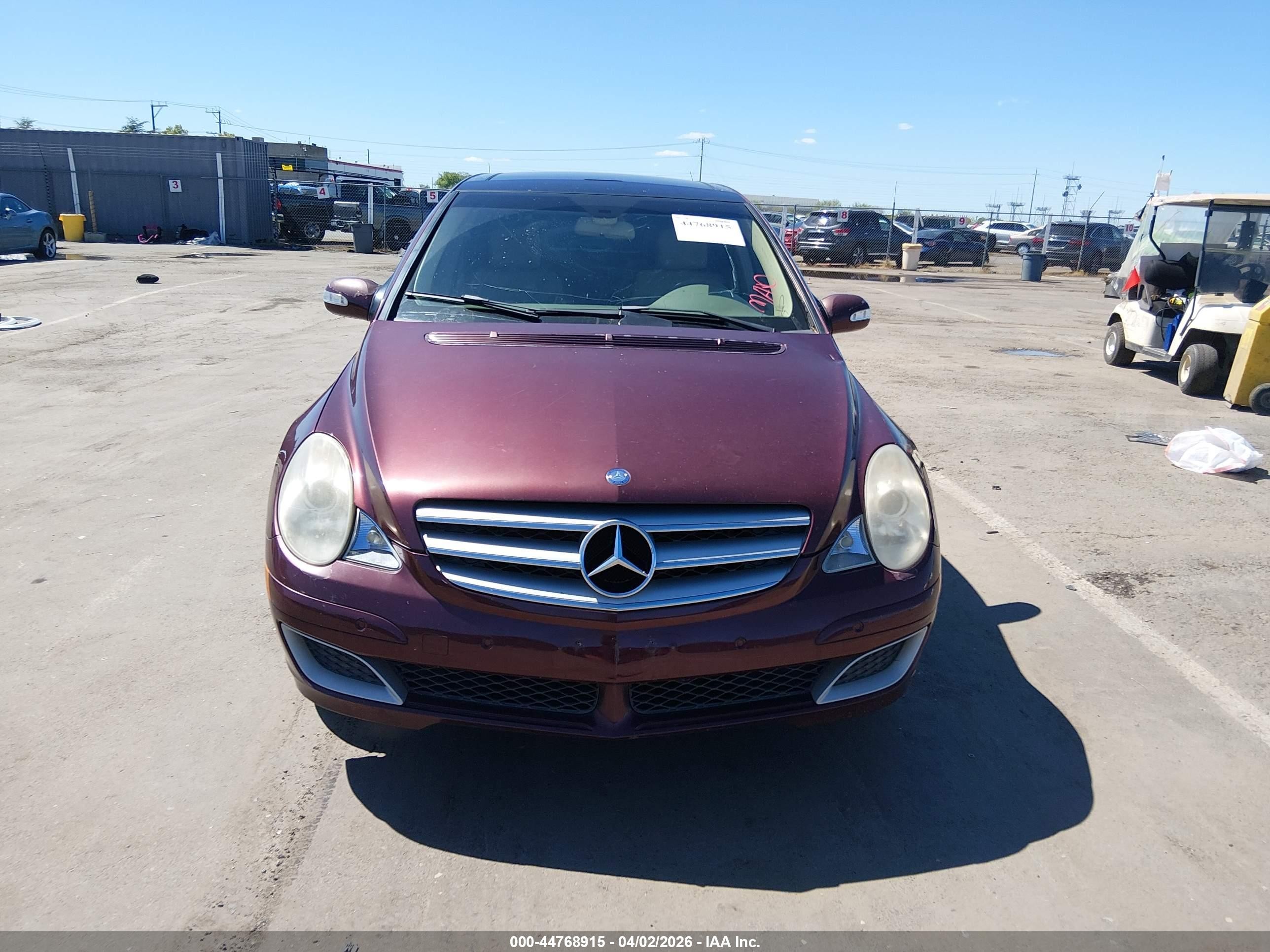 2007 Mercedes-benz R 350 4matic Burgundy vin: 4JGCB65E17A044510